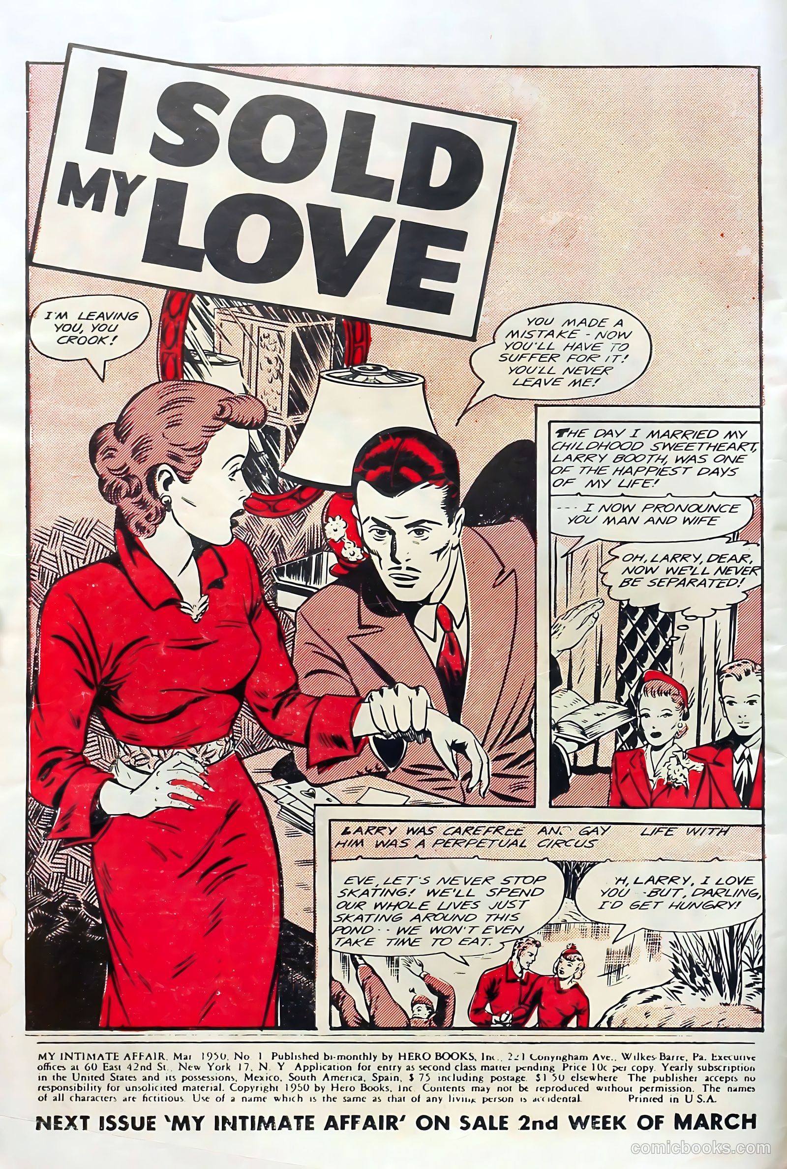 My Intimate Affair #1 — page 2 of 36
