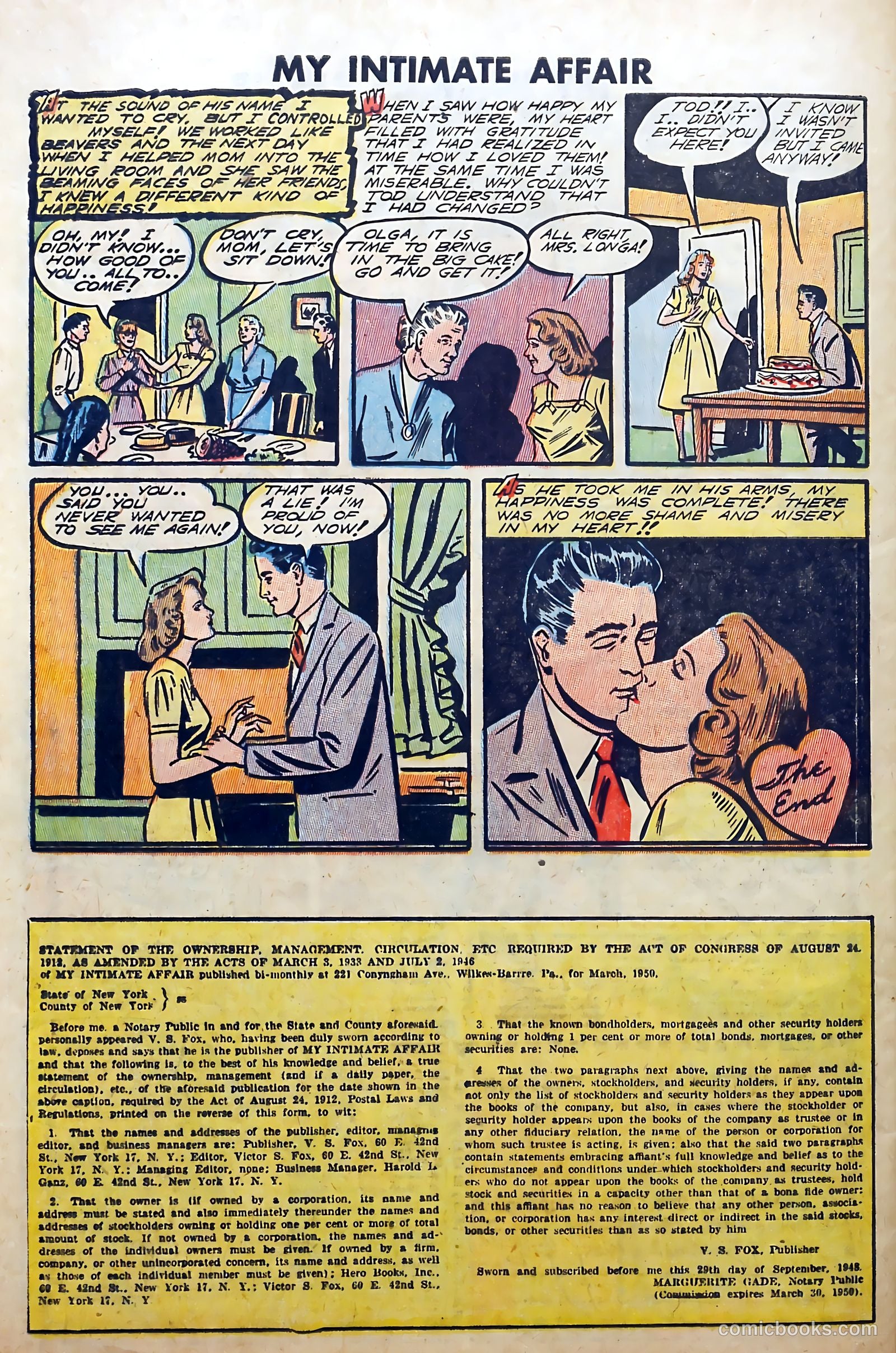 My Intimate Affair #1 — page 32 of 36