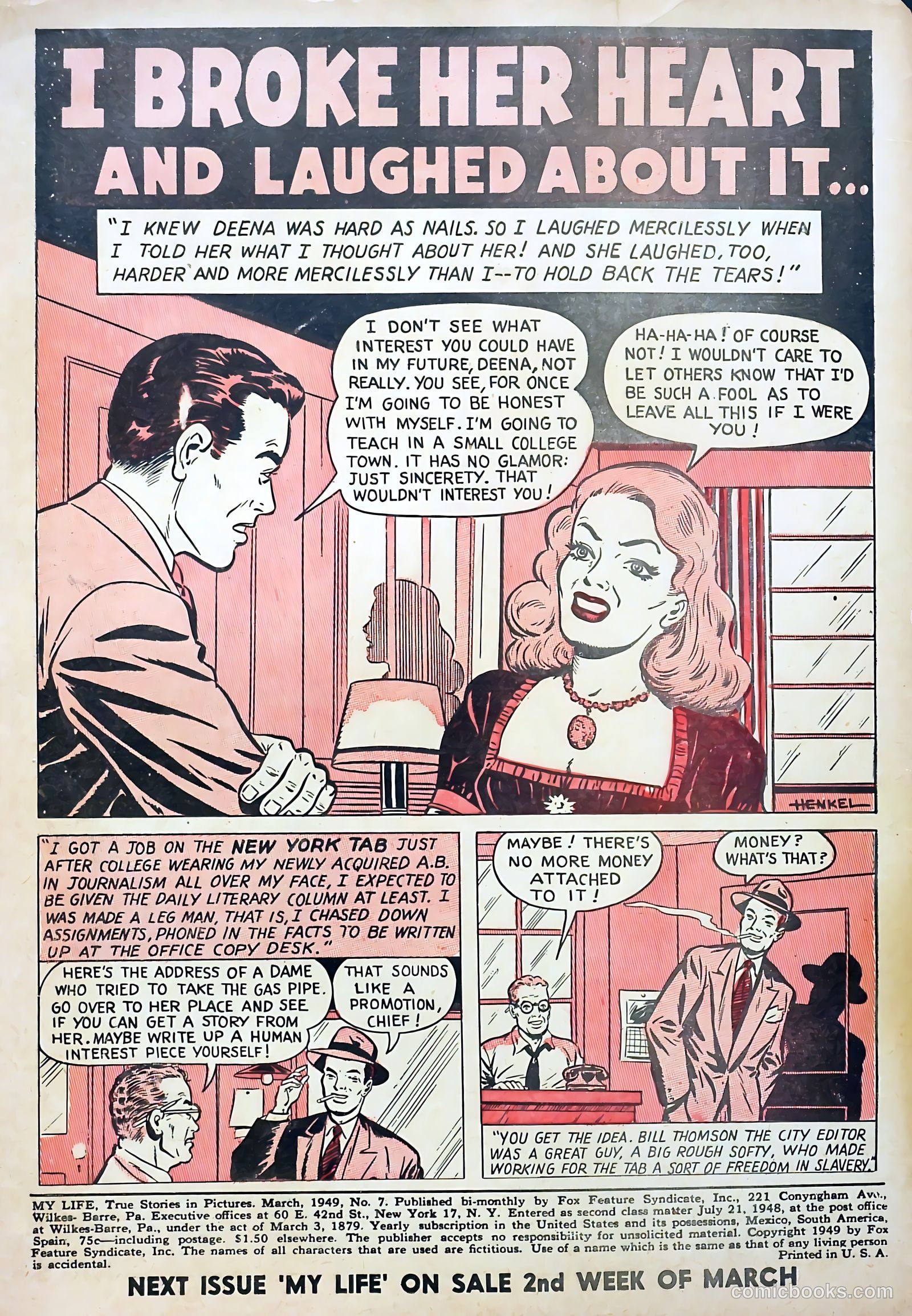 My Life #7 — page 2 of 36