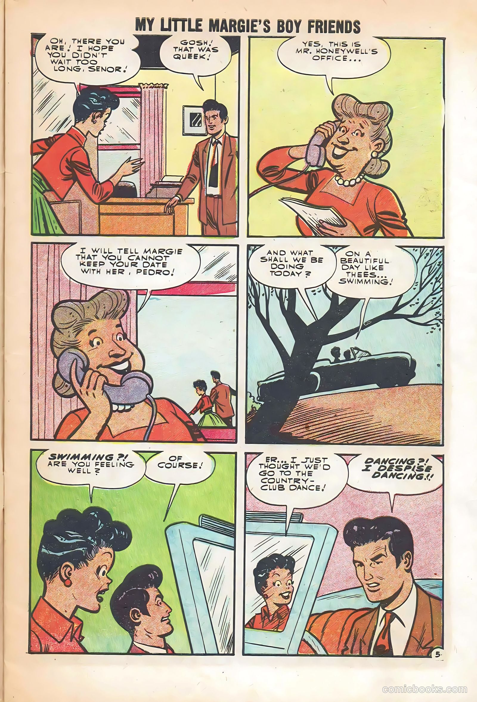 My Little Margie #1 — page 7 of 36