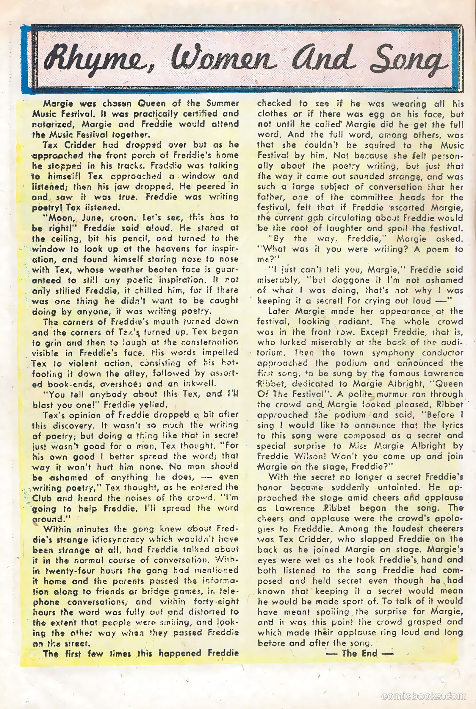 My Little Margie #10 — page 20 of 36
