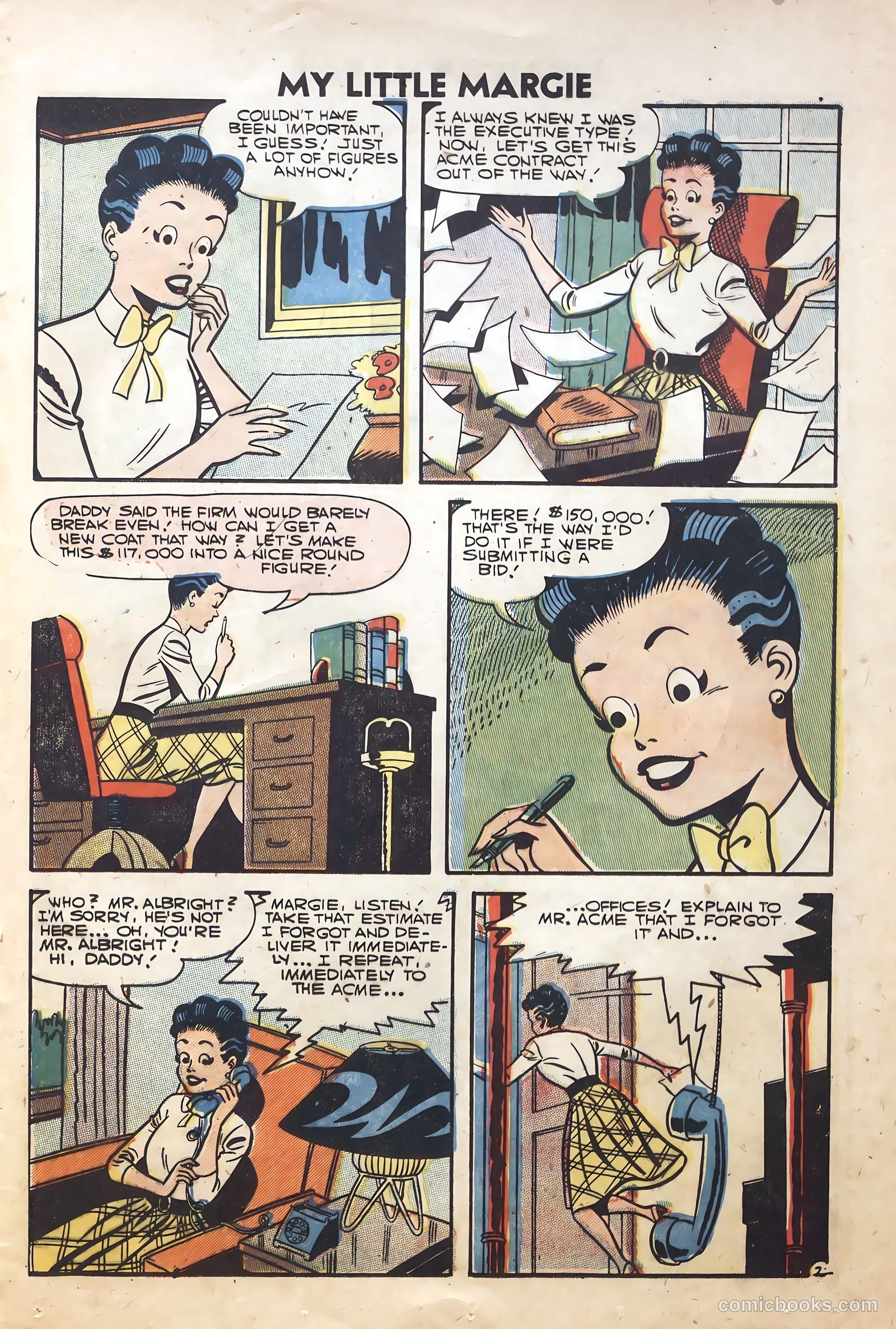 My Little Margie #15 — page 21 of 36