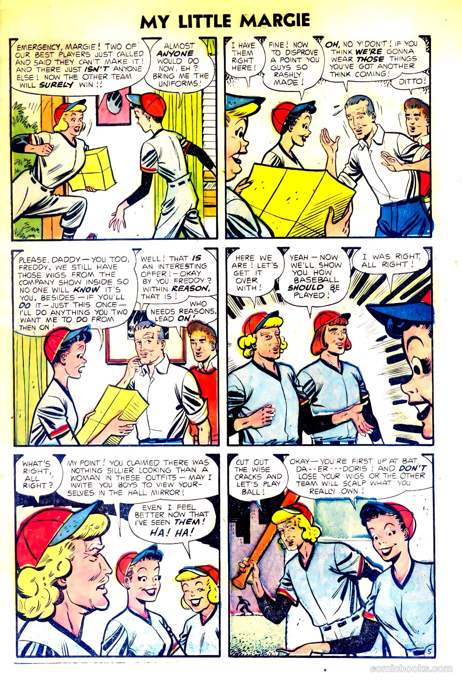 My Little Margie #5 — page 7 of 36