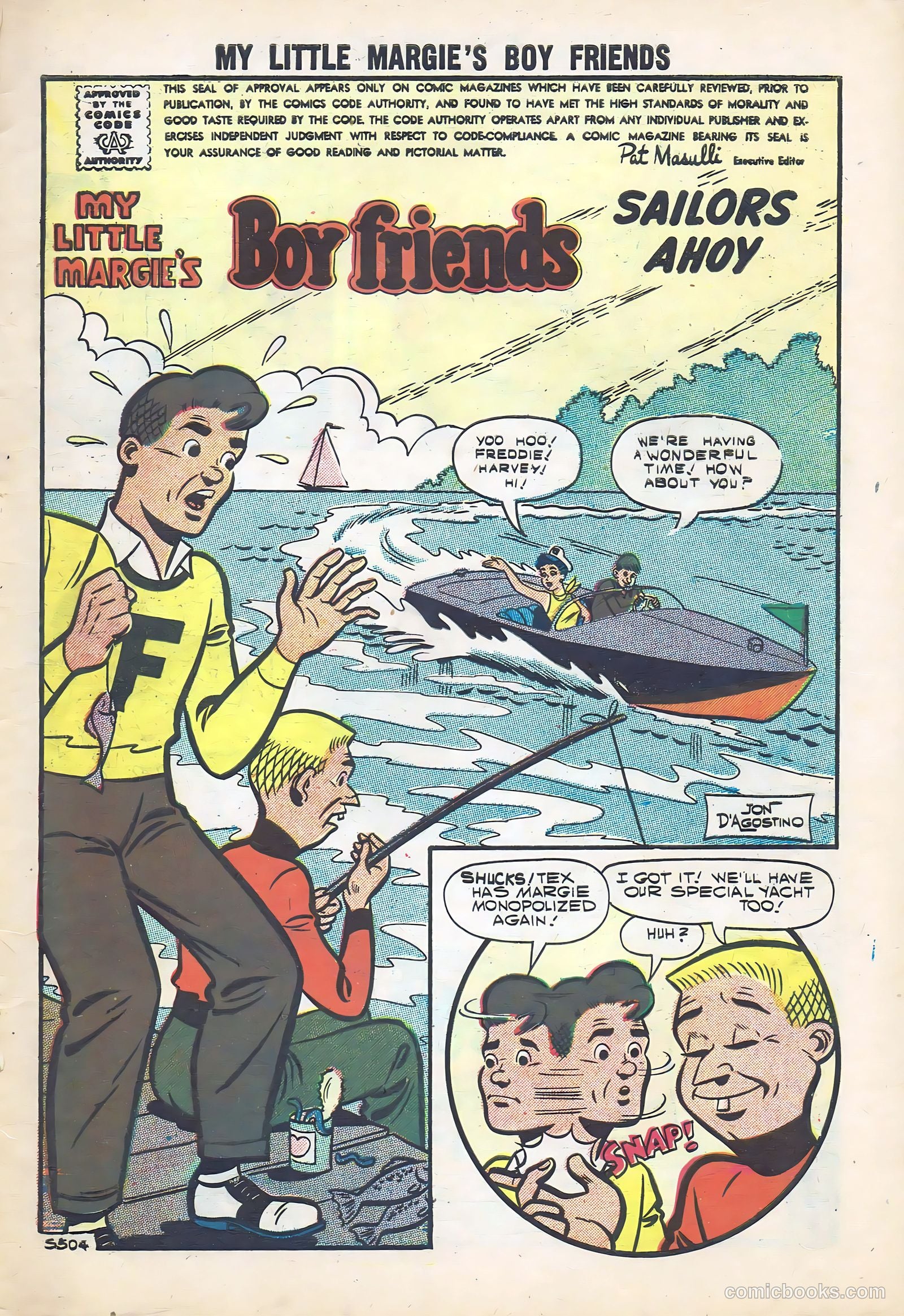 My Little Margie's Boy Friends #10 — page 3 of 36