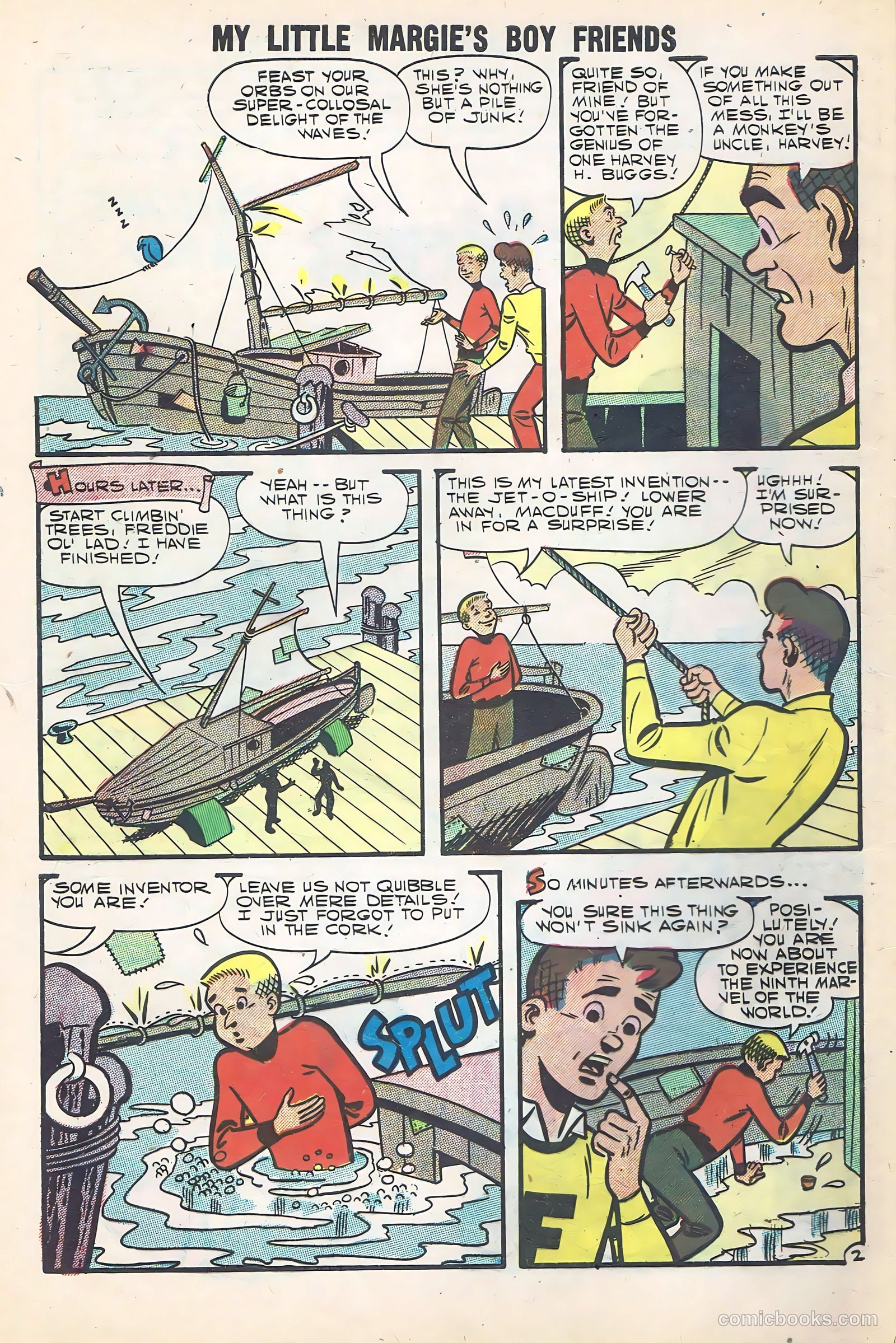 My Little Margie's Boy Friends #10 — page 4 of 36