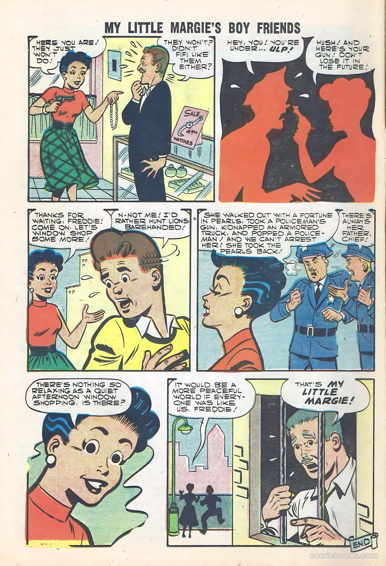 My Little Margie's Boy Friends #10 — page 16 of 36