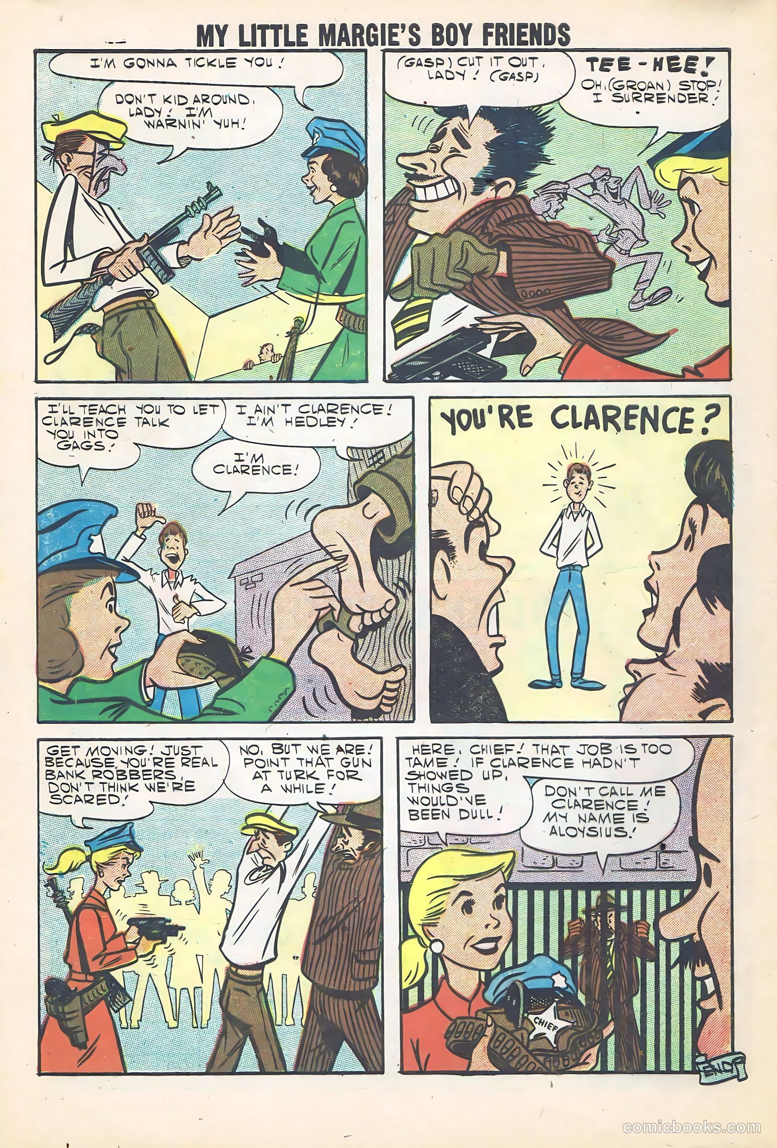 My Little Margie's Boy Friends #10 — page 32 of 36