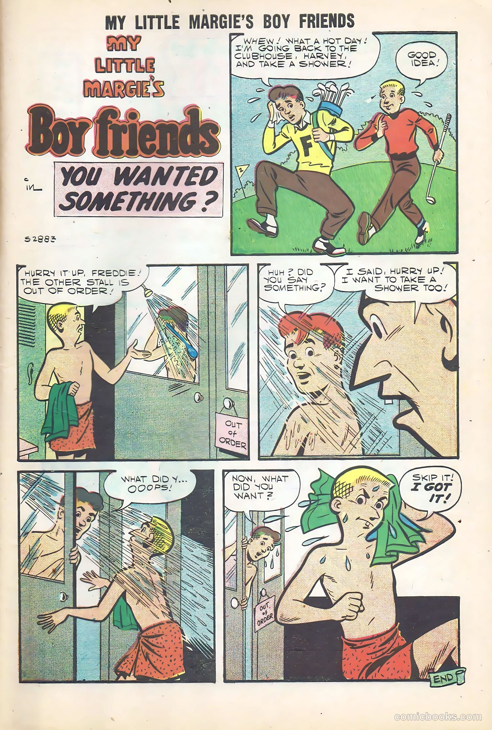 My Little Margie's Boy Friends #10 — page 33 of 36