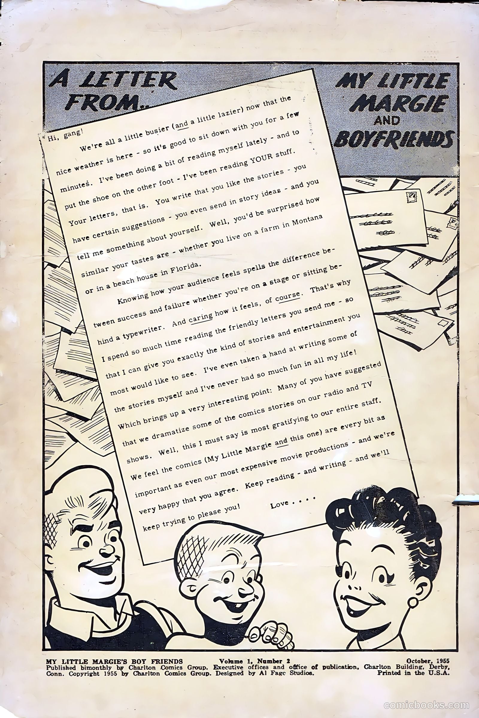 My Little Margie's Boy Friends #2 — page 2 of 36
