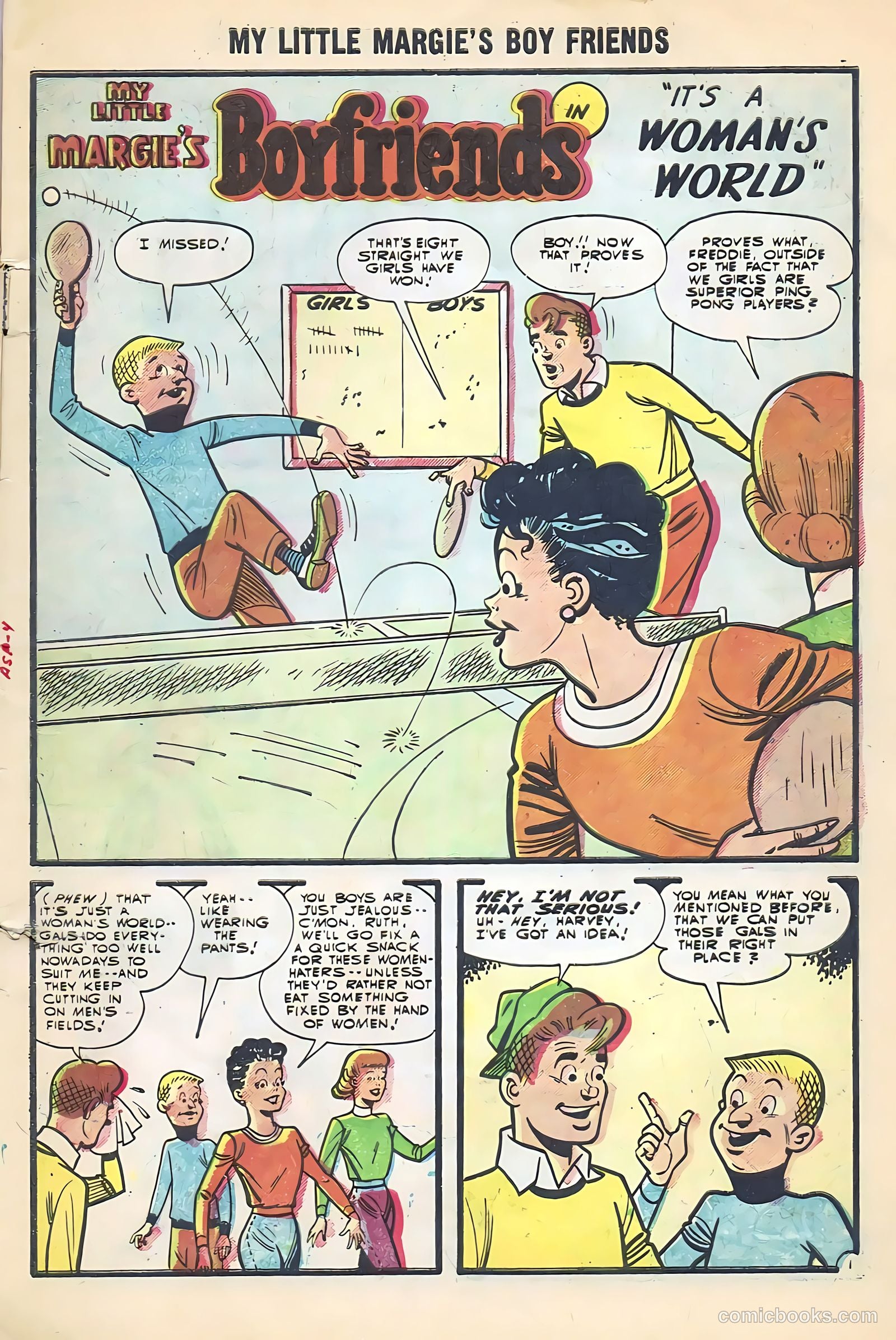 My Little Margie's Boy Friends #2 — page 3 of 36