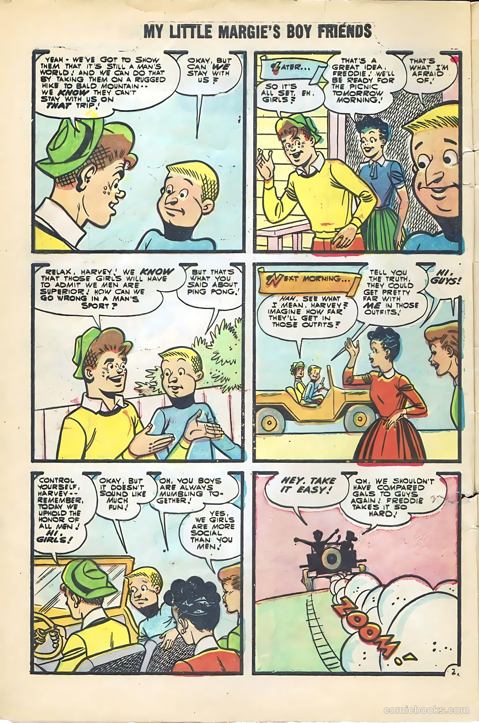 My Little Margie's Boy Friends #2 — page 4 of 36