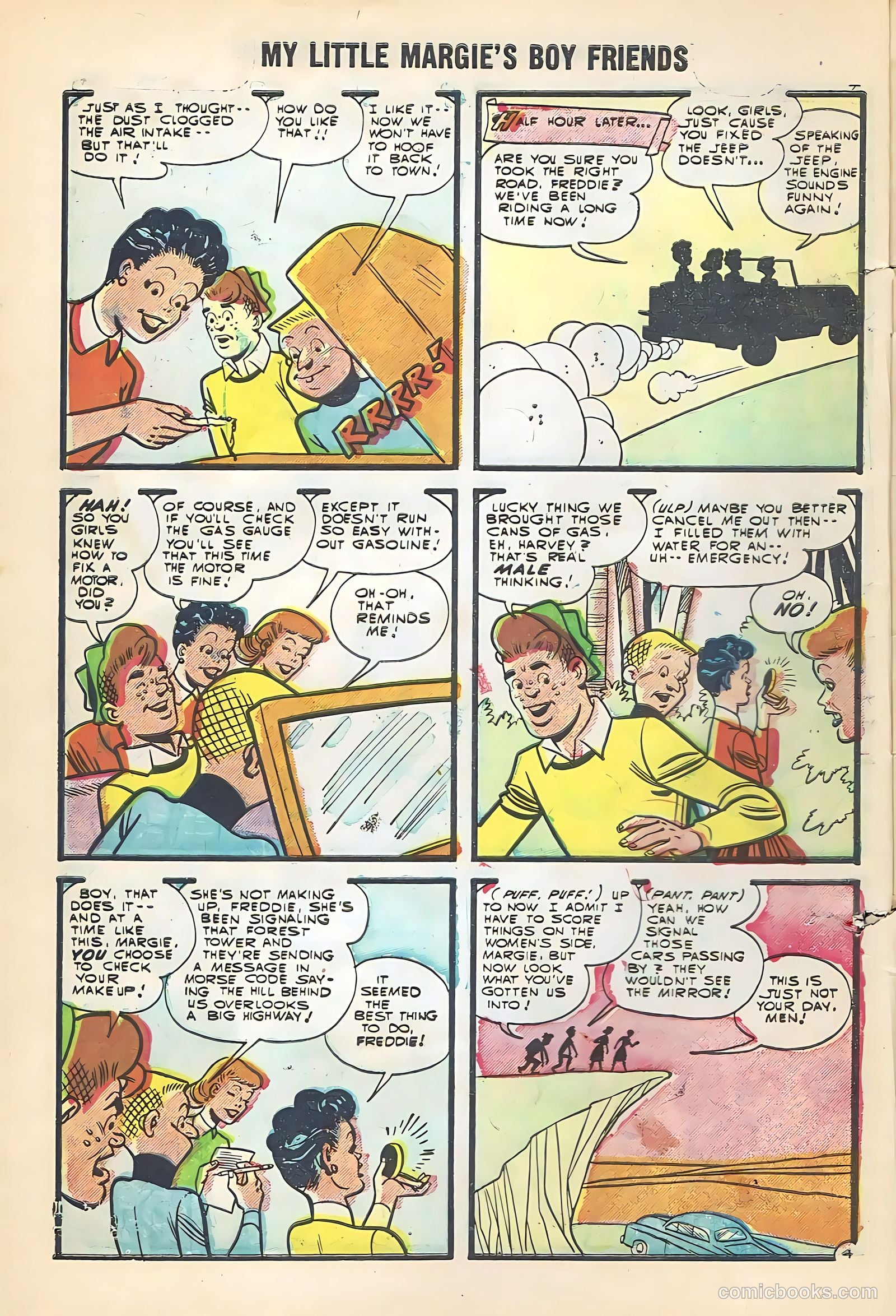 My Little Margie's Boy Friends #2 — page 6 of 36