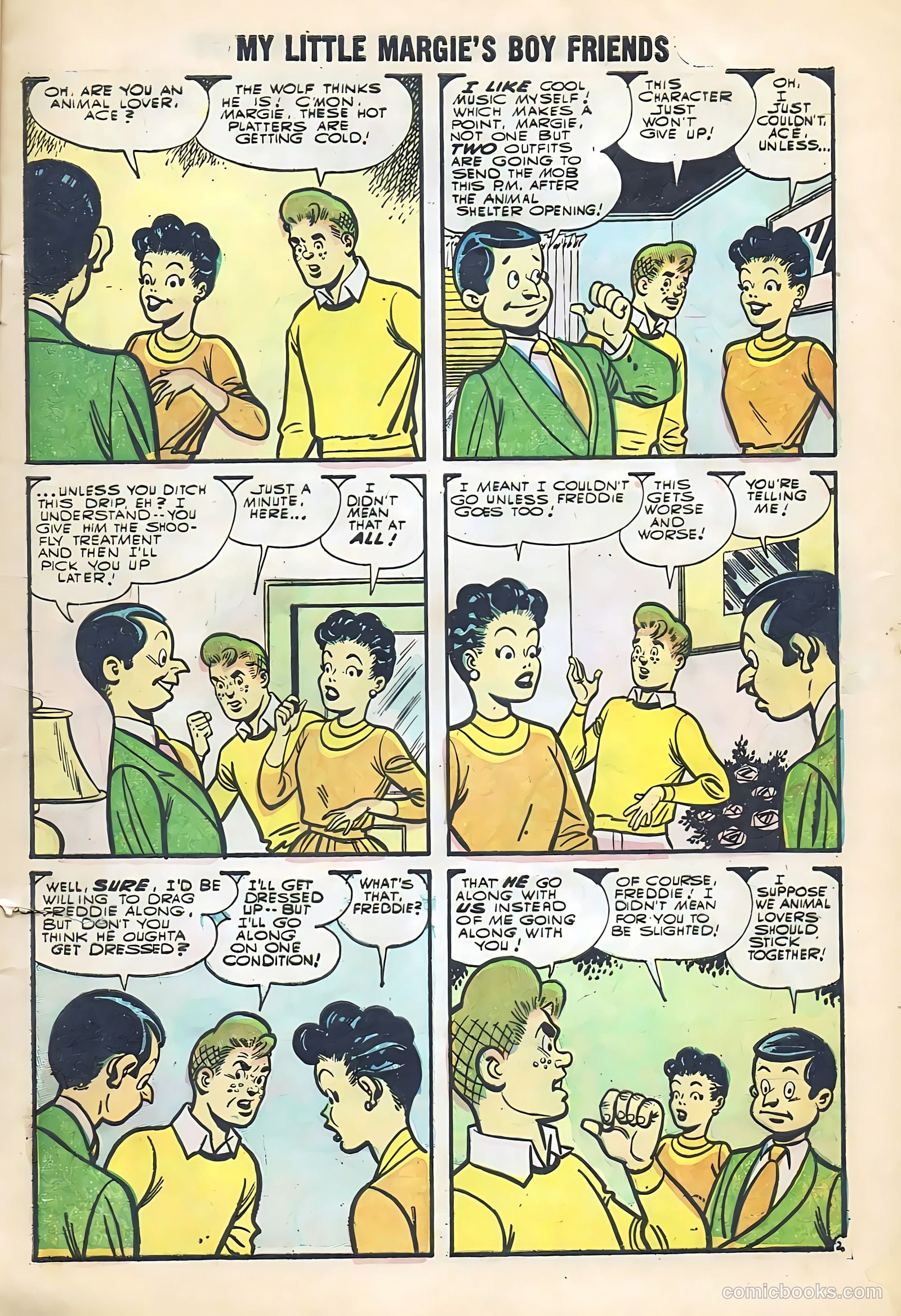 My Little Margie's Boy Friends #2 — page 9 of 36