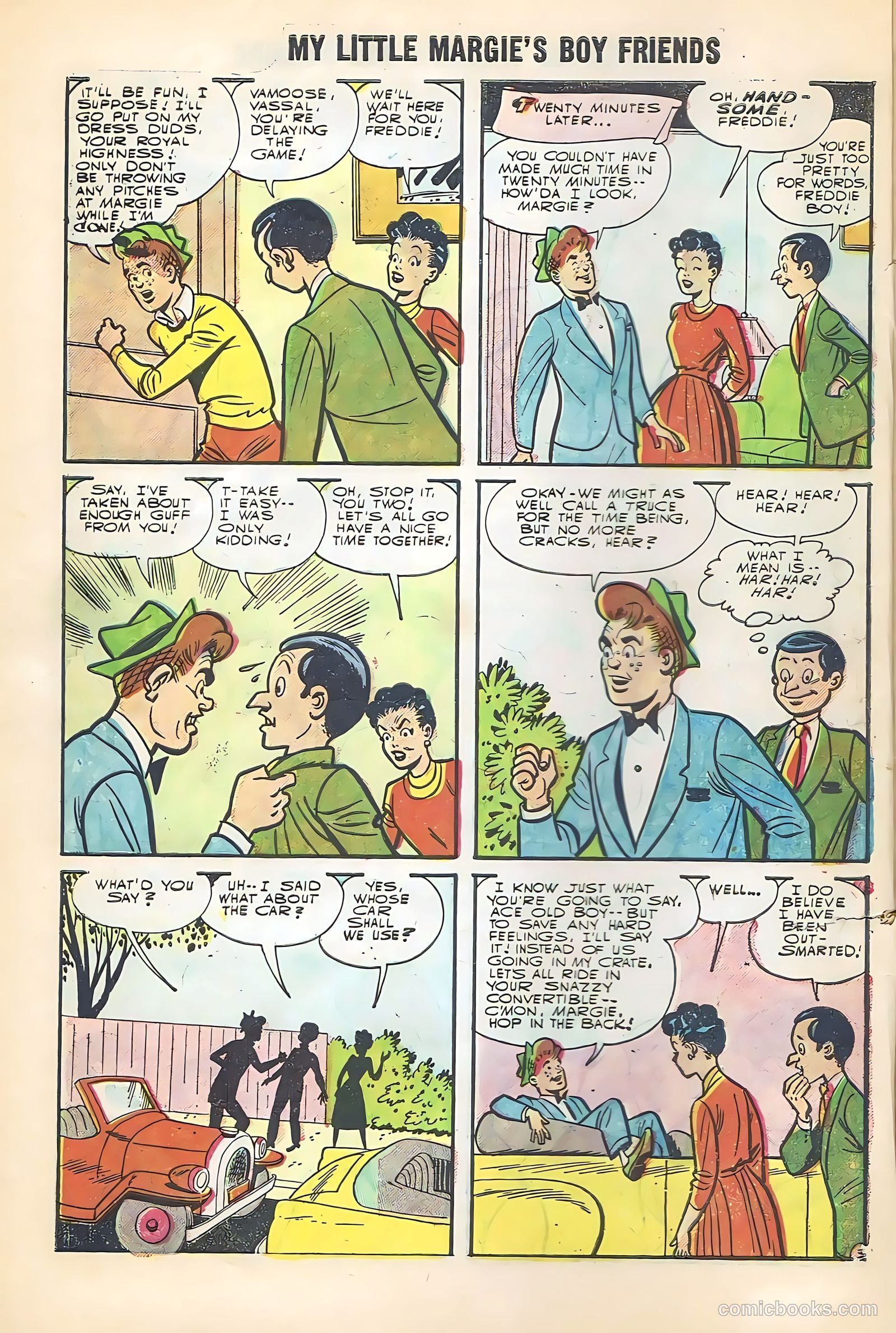 My Little Margie's Boy Friends #2 — page 10 of 36