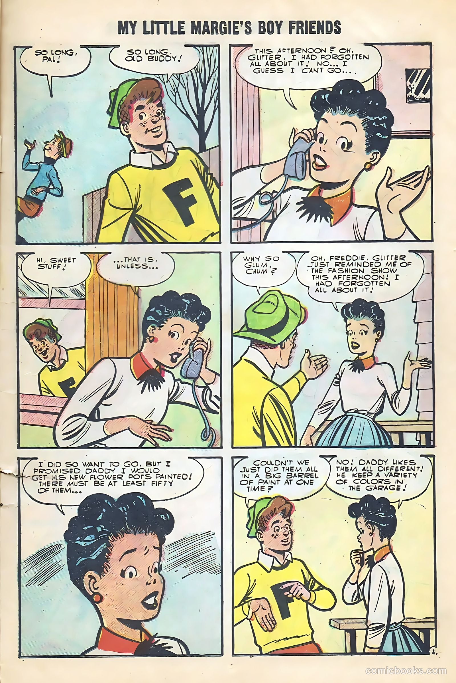 My Little Margie's Boy Friends #2 — page 13 of 36