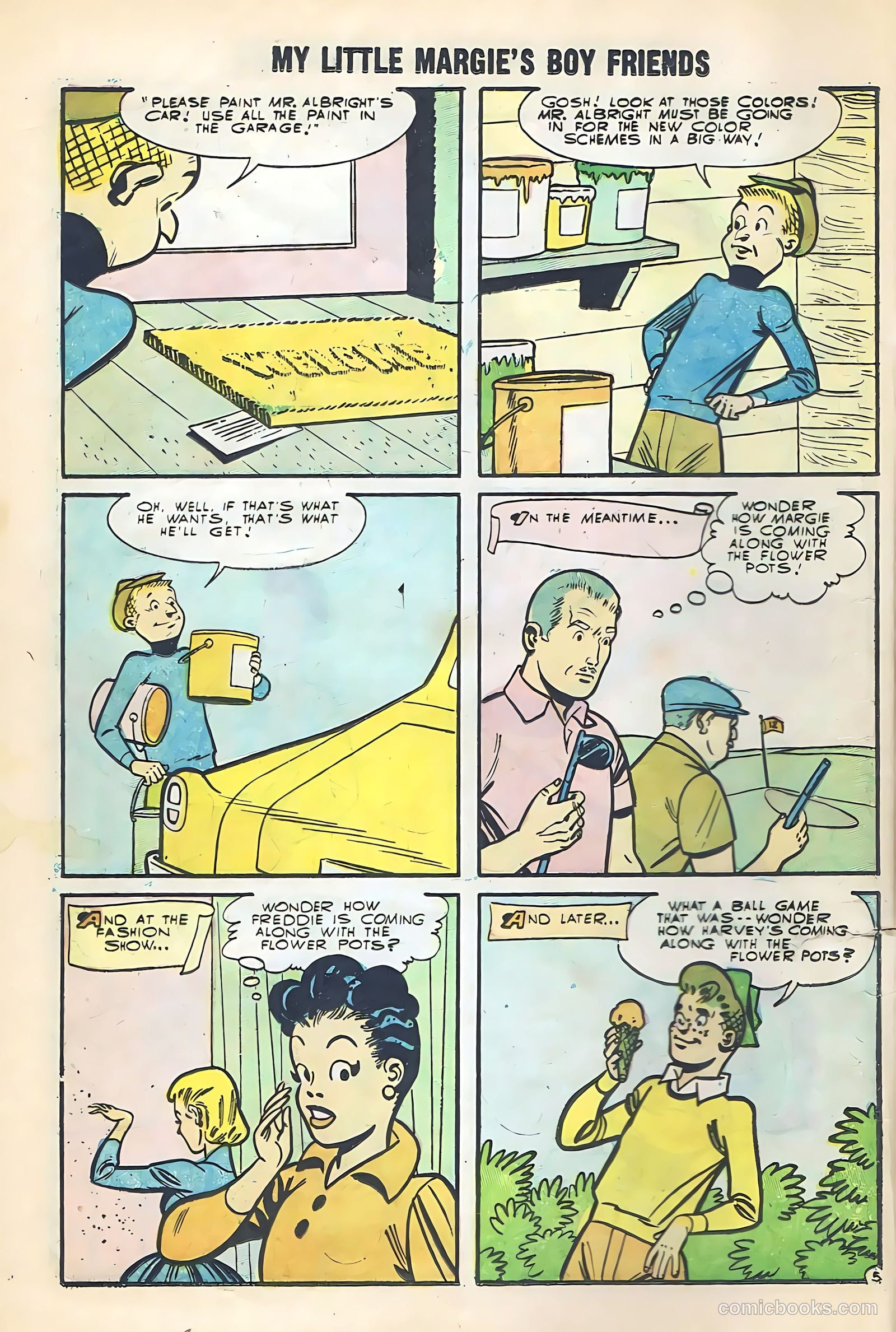 My Little Margie's Boy Friends #2 — page 16 of 36