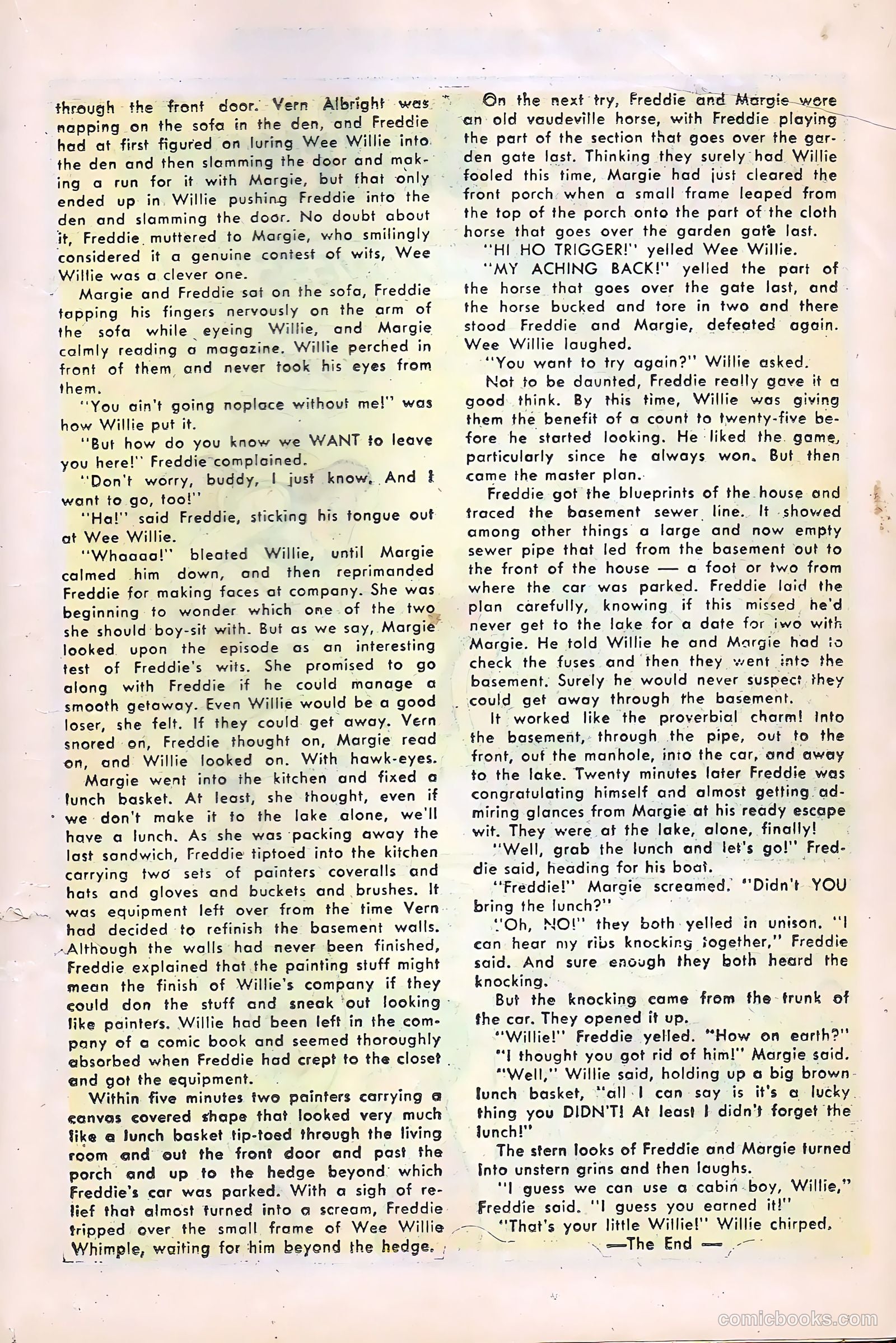 My Little Margie's Boy Friends #2 — page 19 of 36
