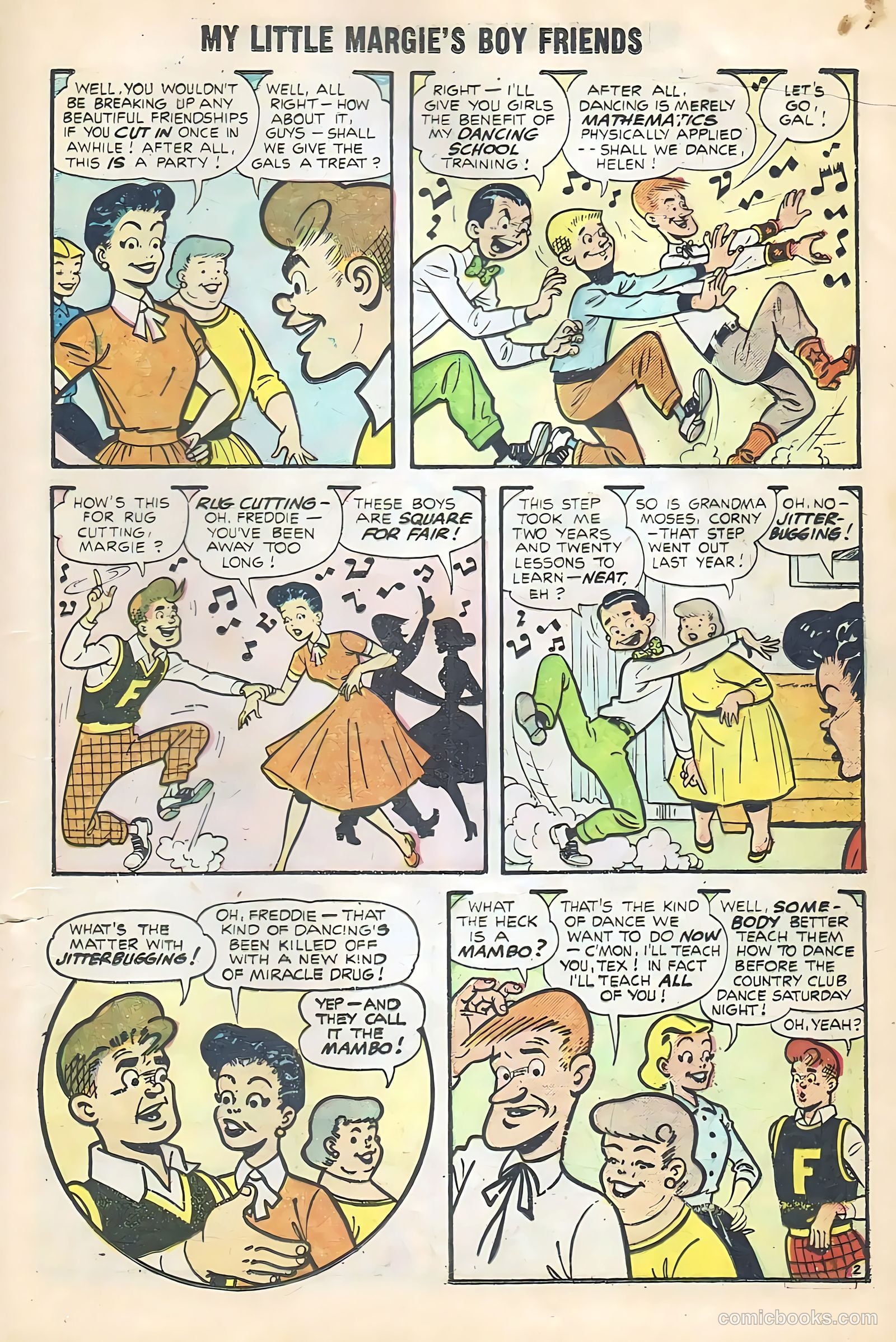 My Little Margie's Boy Friends #2 — page 21 of 36