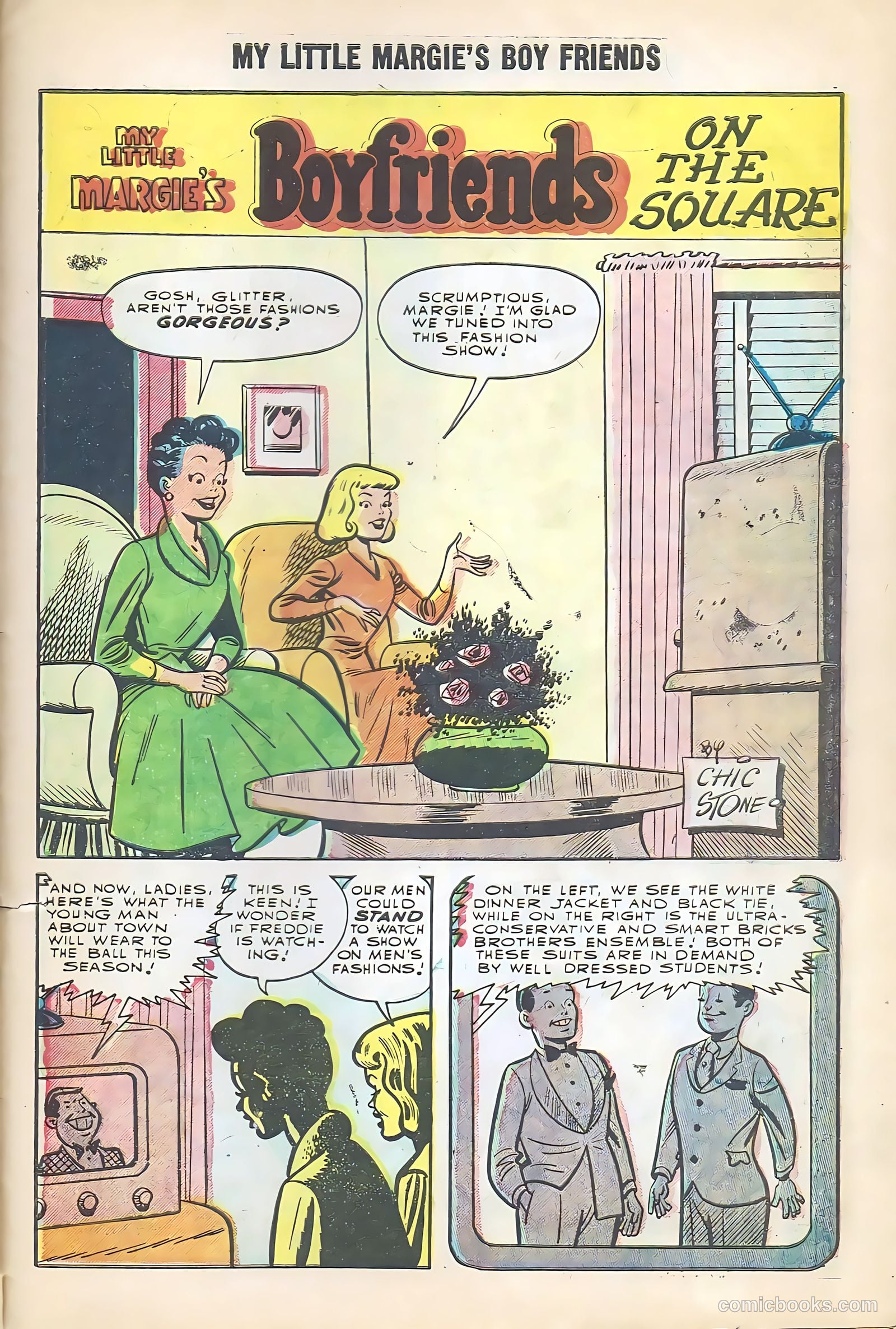 My Little Margie's Boy Friends #2 — page 31 of 36