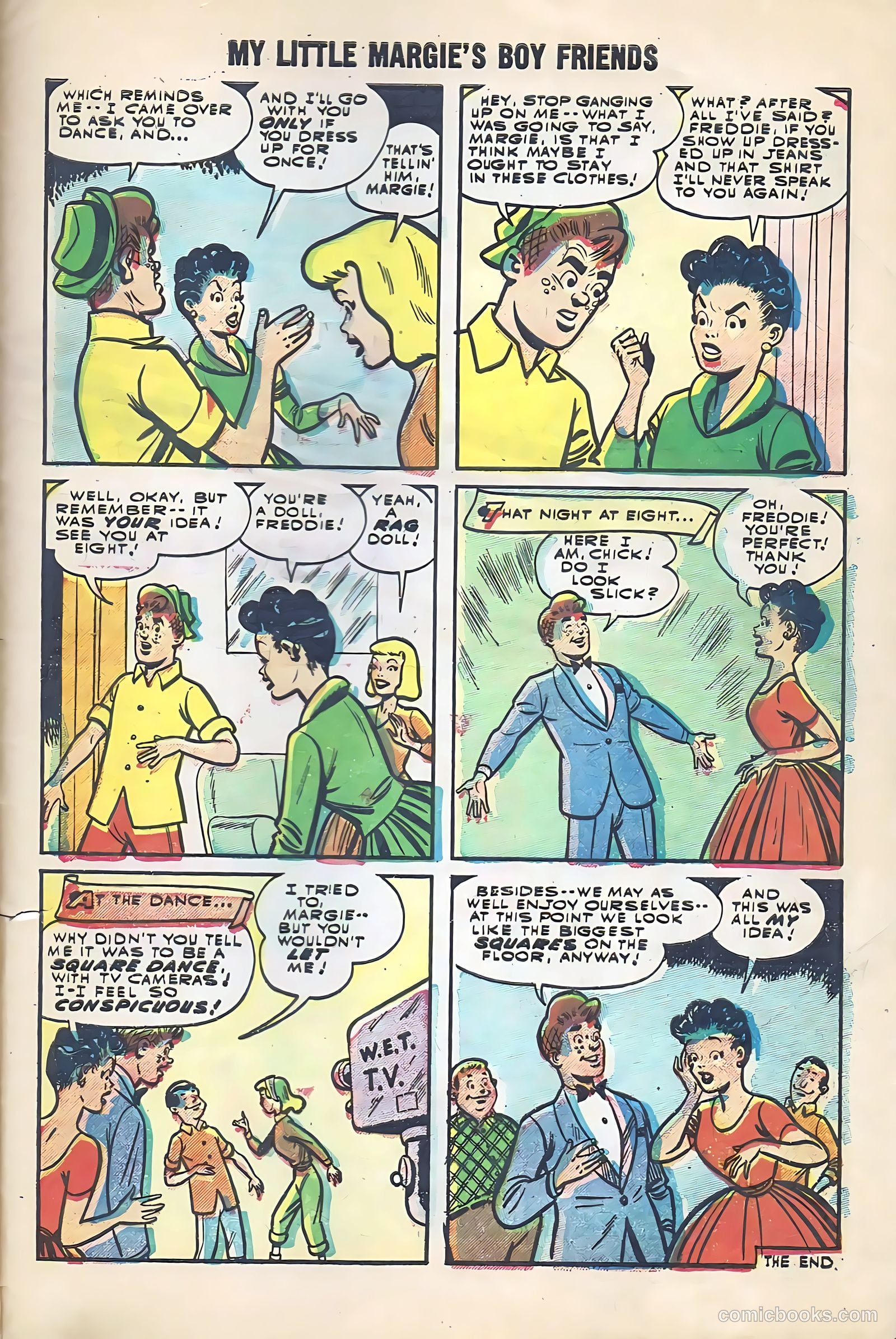 My Little Margie's Boy Friends #2 — page 33 of 36