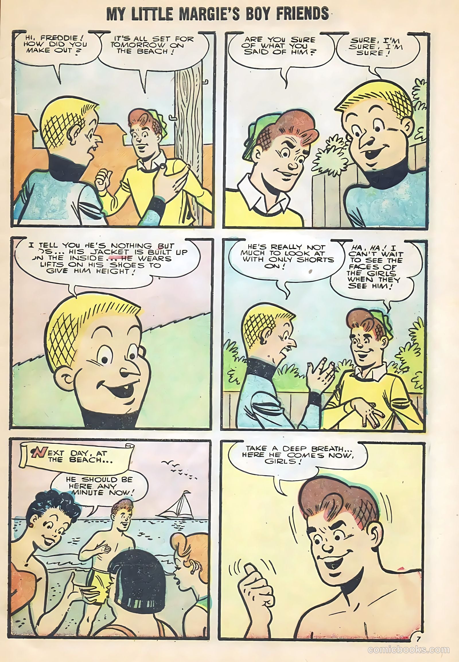 My Little Margie's Boy Friends #3 — page 9 of 36