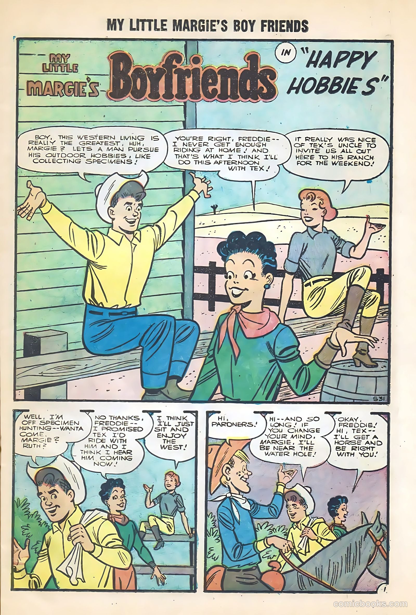 My Little Margie's Boy Friends #3 — page 11 of 36
