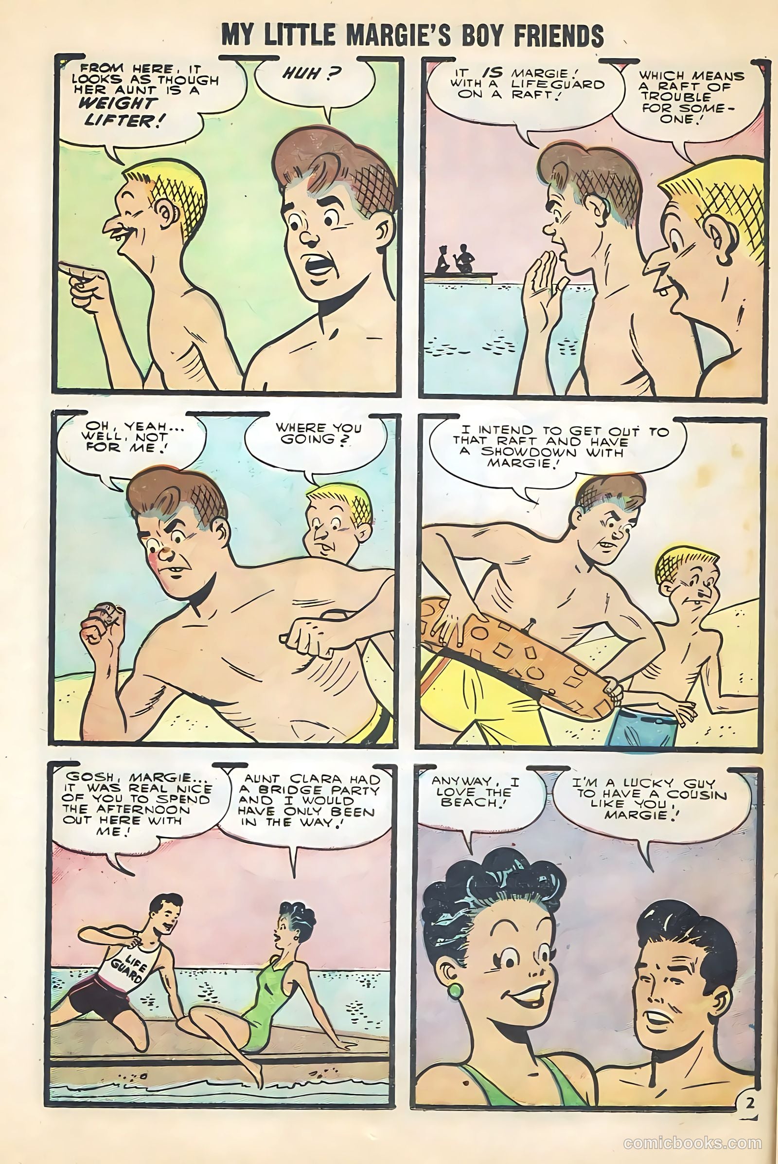 My Little Margie's Boy Friends #3 — page 16 of 36