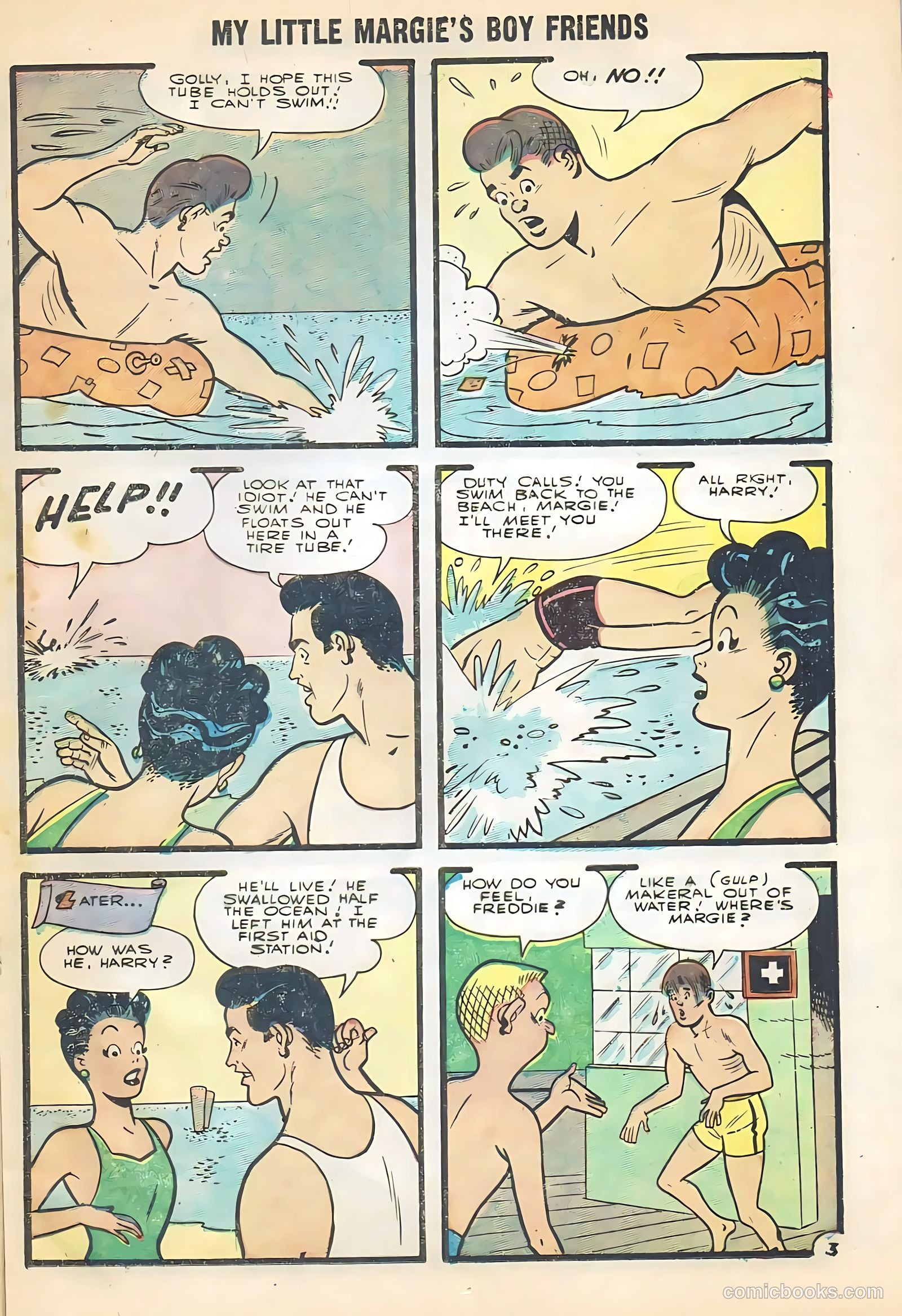 My Little Margie's Boy Friends #3 — page 17 of 36