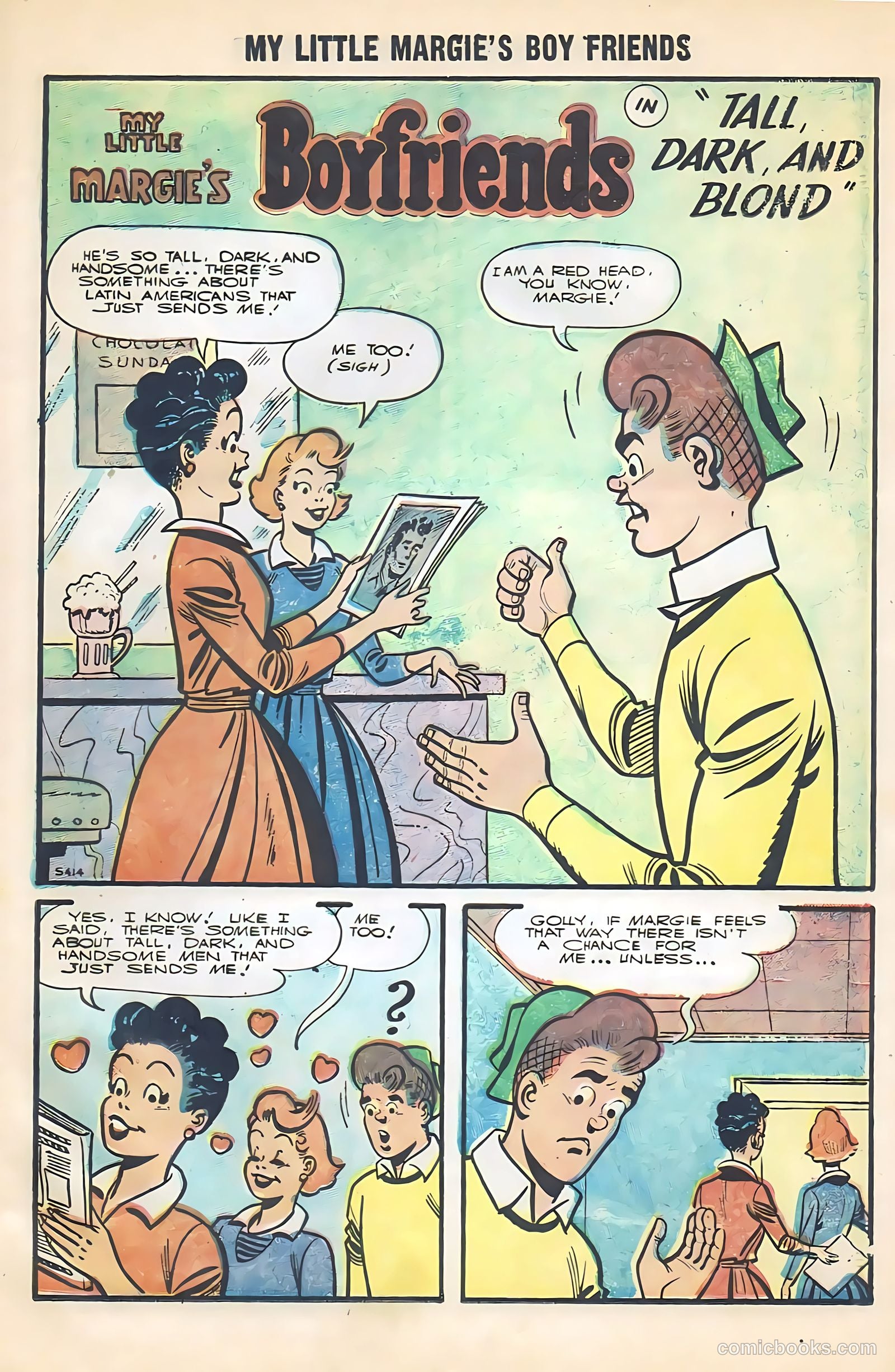 My Little Margie's Boy Friends #3 — page 21 of 36