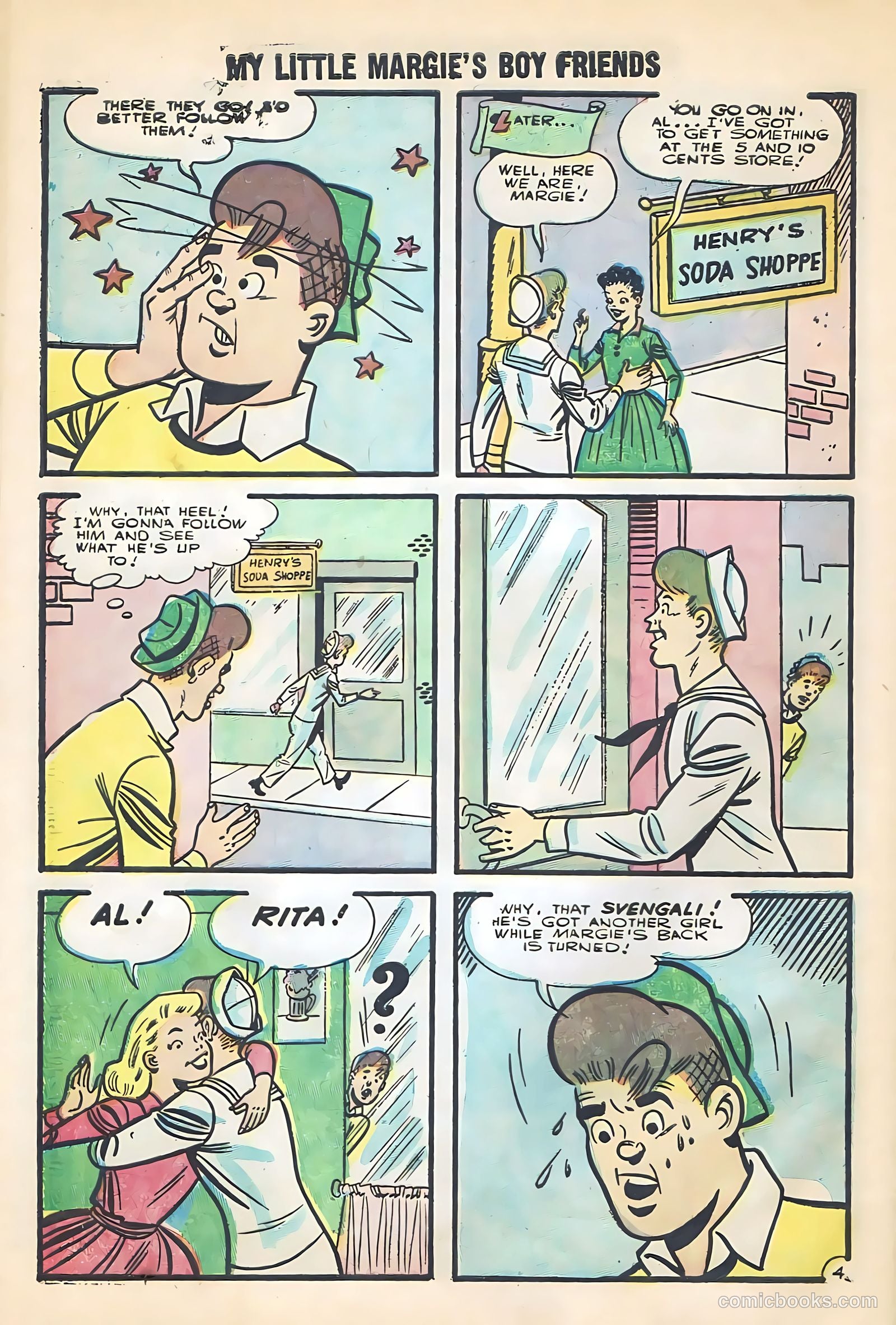 My Little Margie's Boy Friends #3 — page 28 of 36