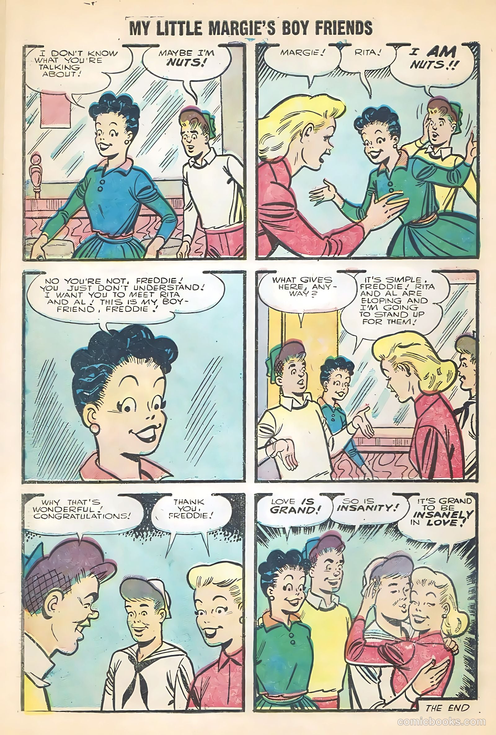 My Little Margie's Boy Friends #3 — page 30 of 36