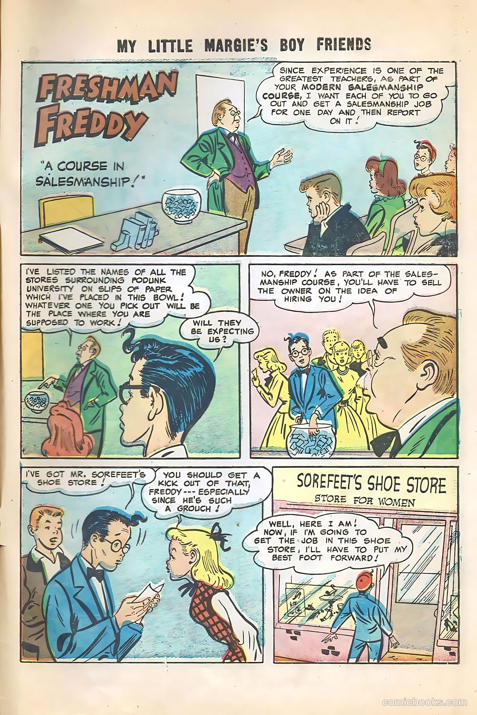 My Little Margie's Boy Friends #3 — page 31 of 36