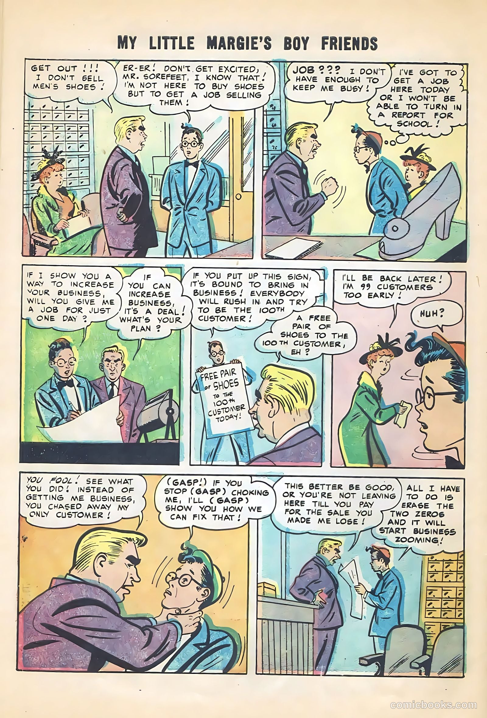 My Little Margie's Boy Friends #3 — page 32 of 36