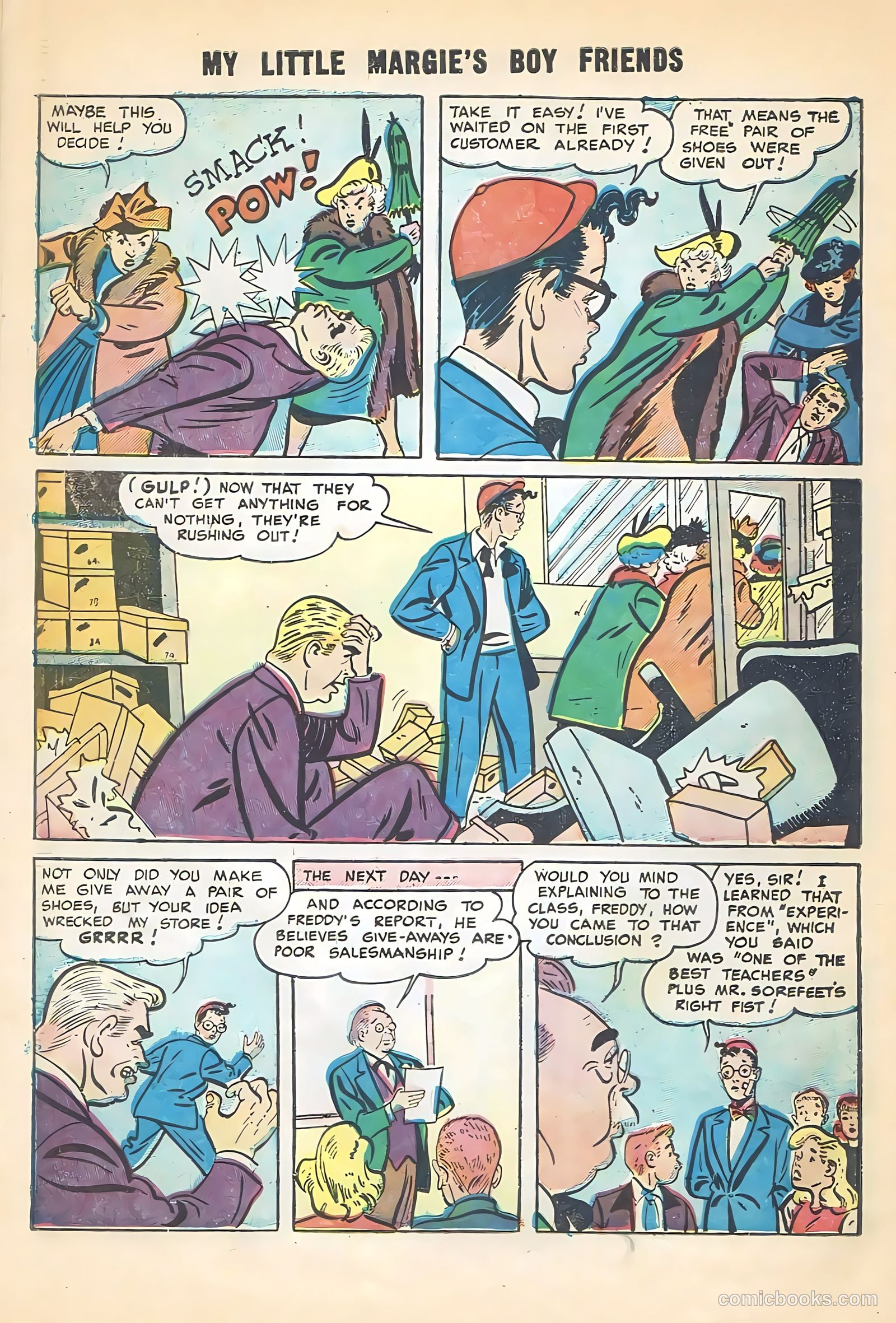 My Little Margie's Boy Friends #3 — page 34 of 36