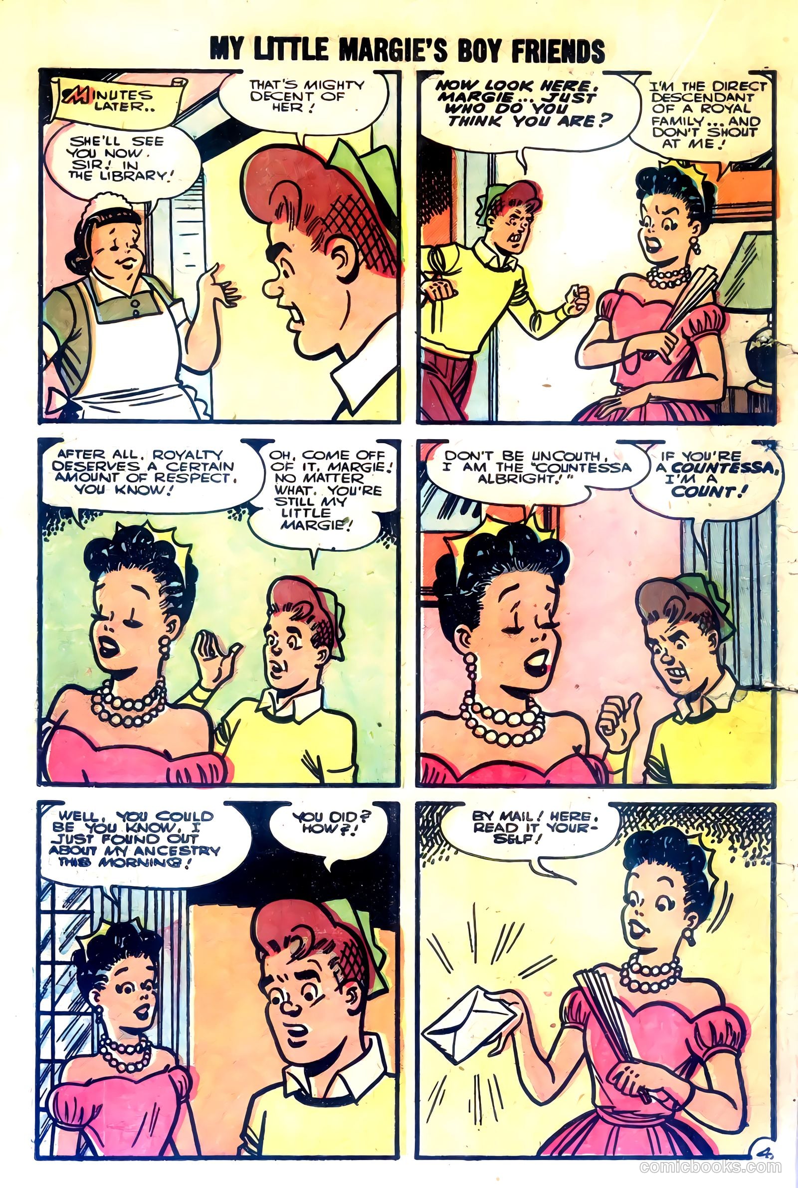 My Little Margie's Boy Friends #4 — page 6 of 36