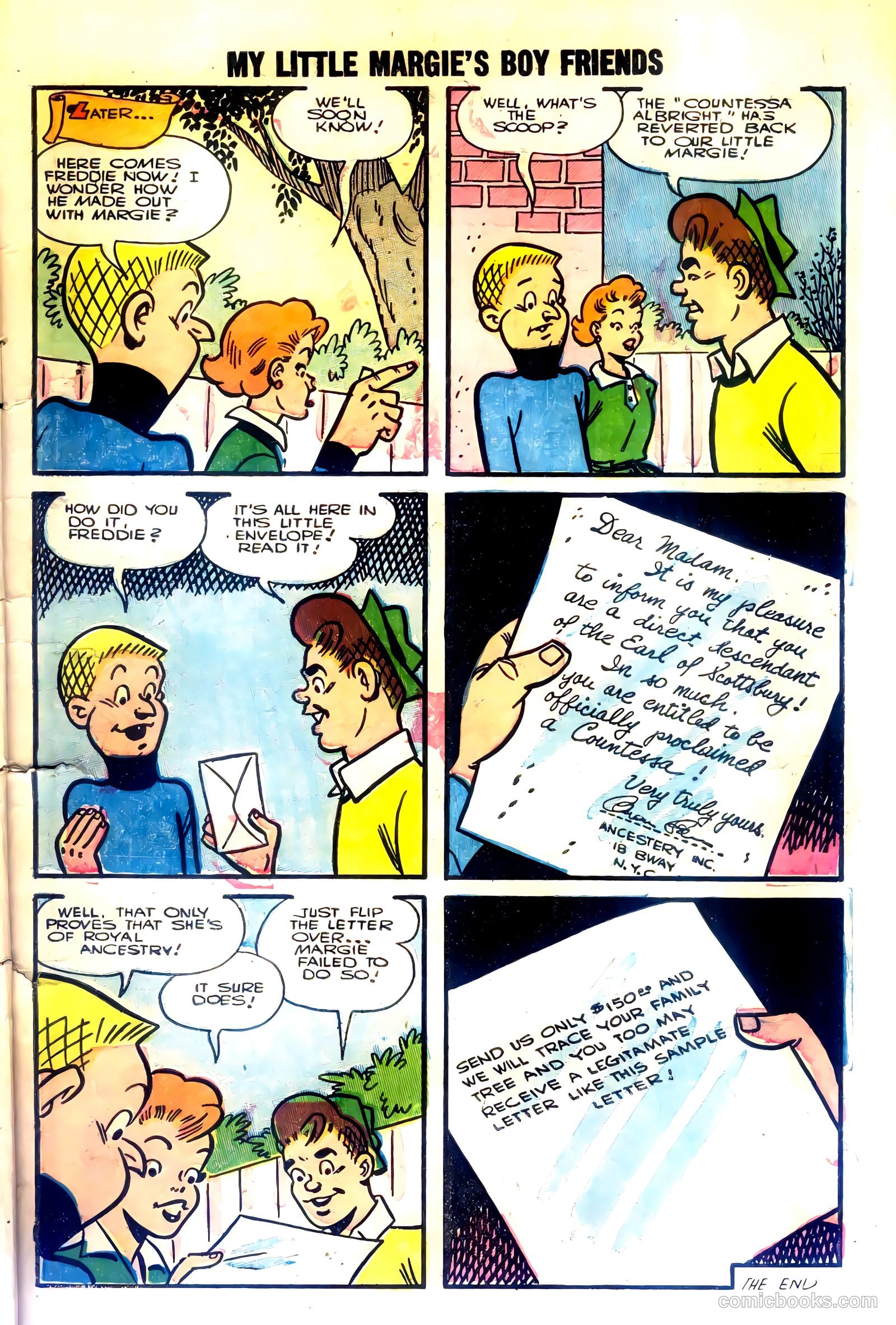 My Little Margie's Boy Friends #4 — page 7 of 36