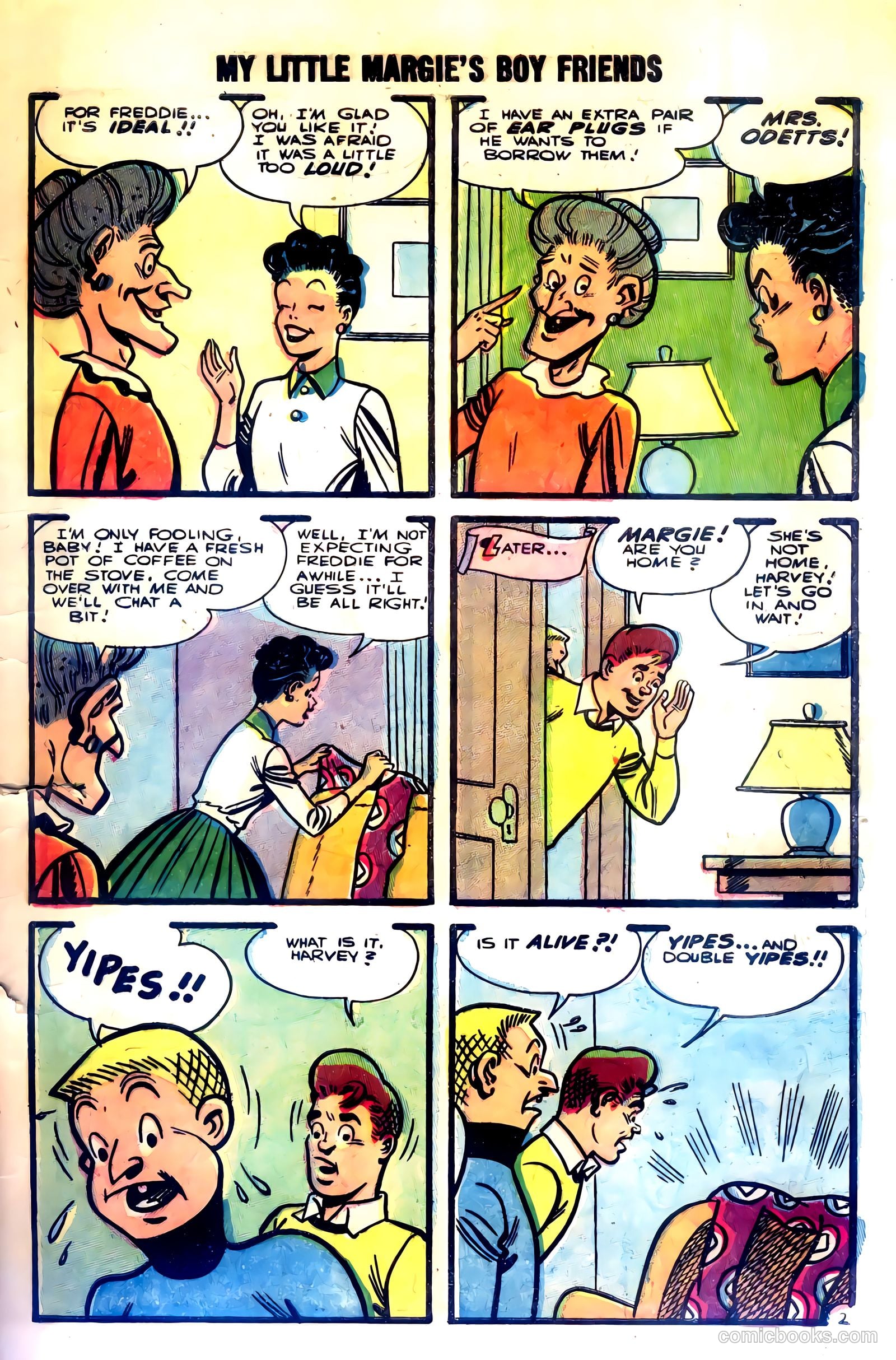 My Little Margie's Boy Friends #4 — page 9 of 36