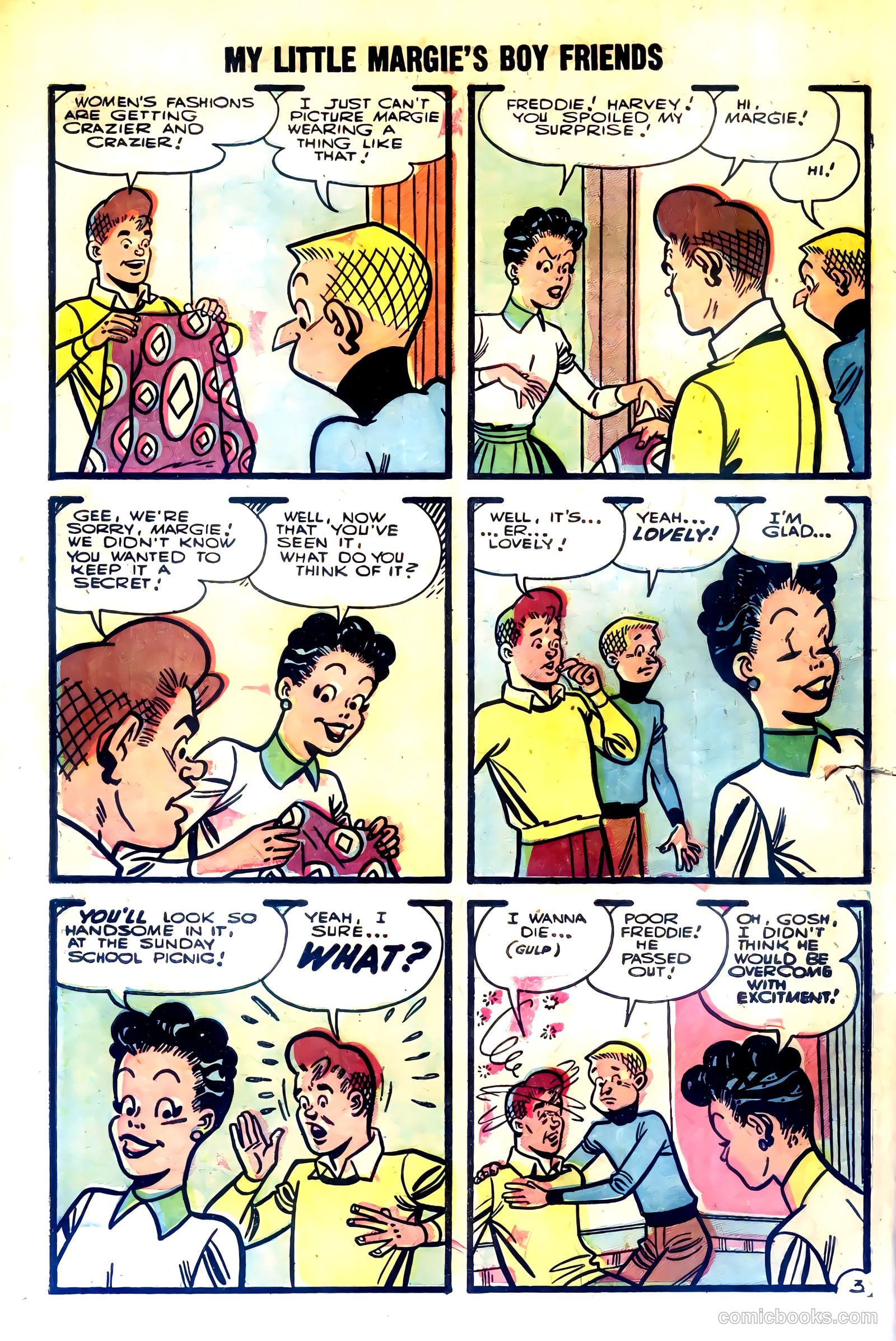 My Little Margie's Boy Friends #4 — page 10 of 36