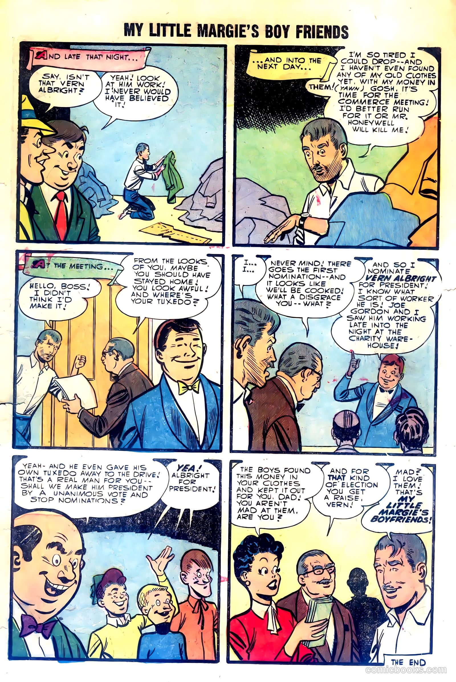 My Little Margie's Boy Friends #4 — page 17 of 36