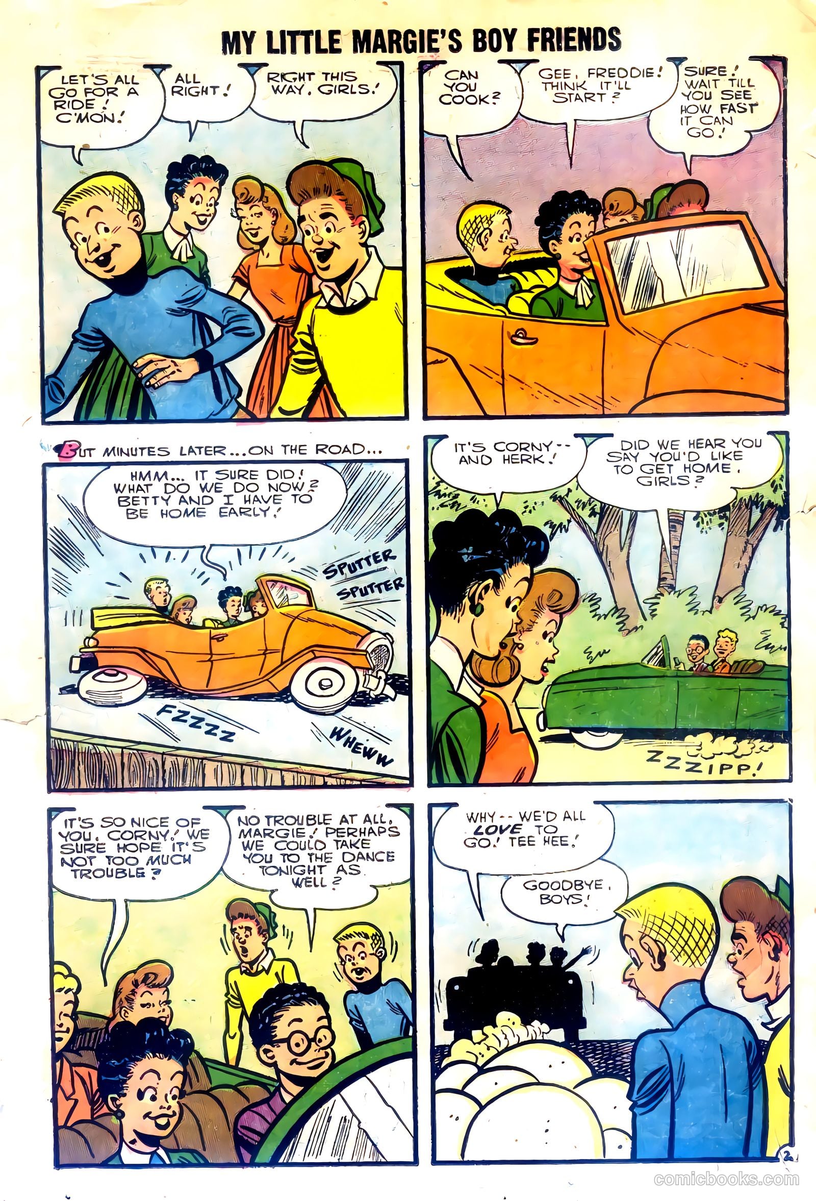My Little Margie's Boy Friends #4 — page 19 of 36