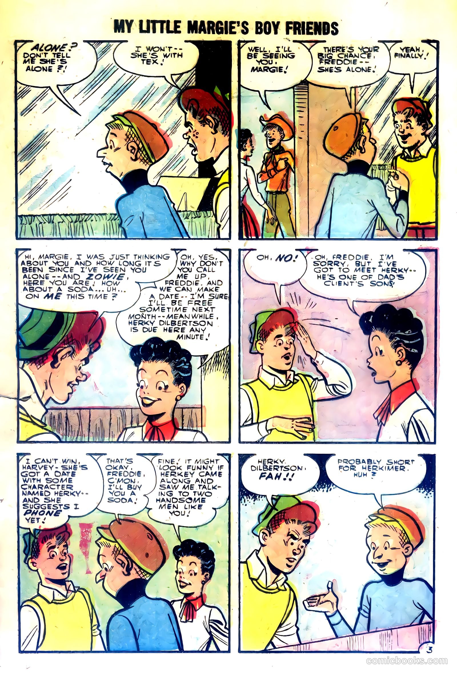 My Little Margie's Boy Friends #4 — page 25 of 36