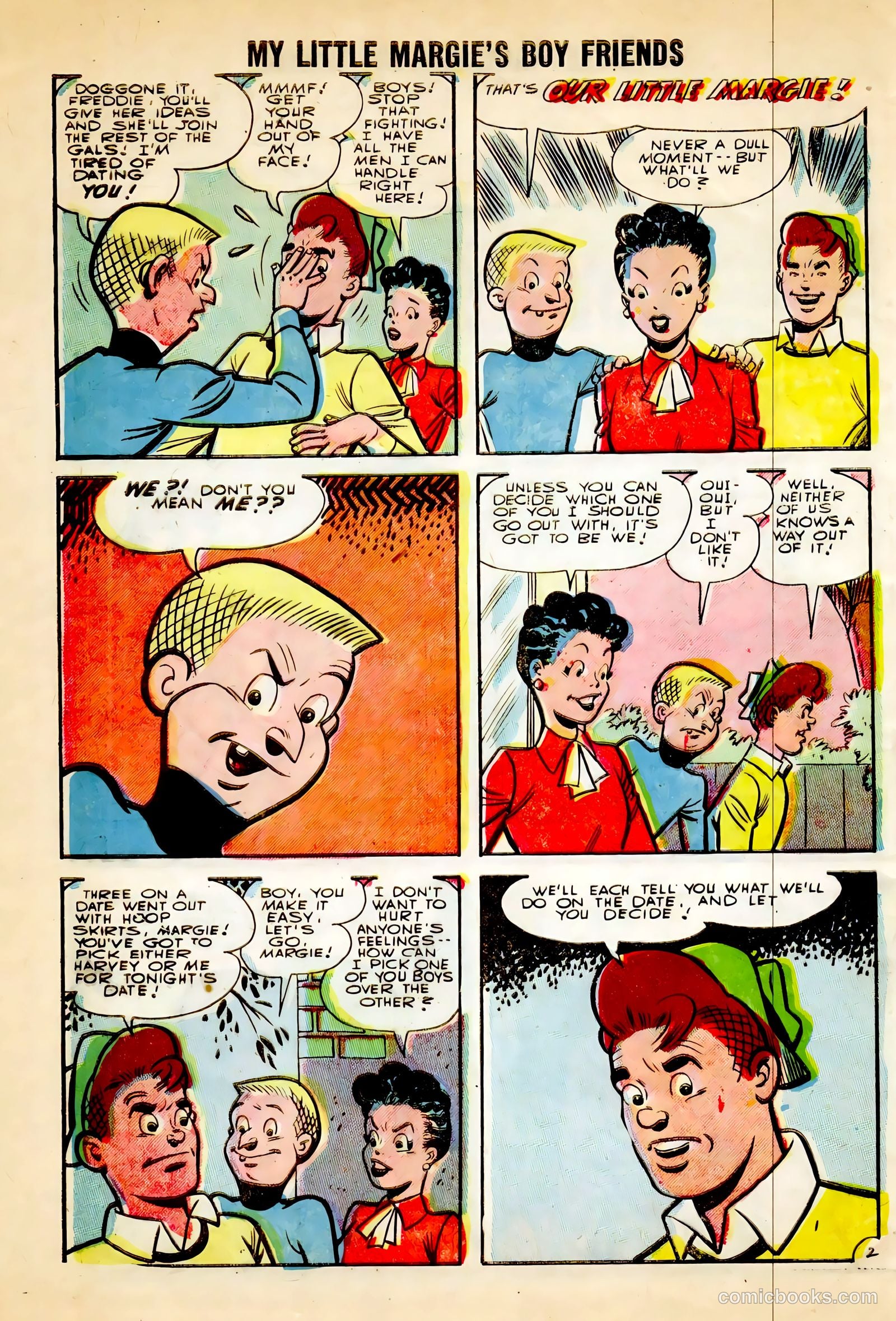 My Little Margie's Boy Friends #5 — page 4 of 36