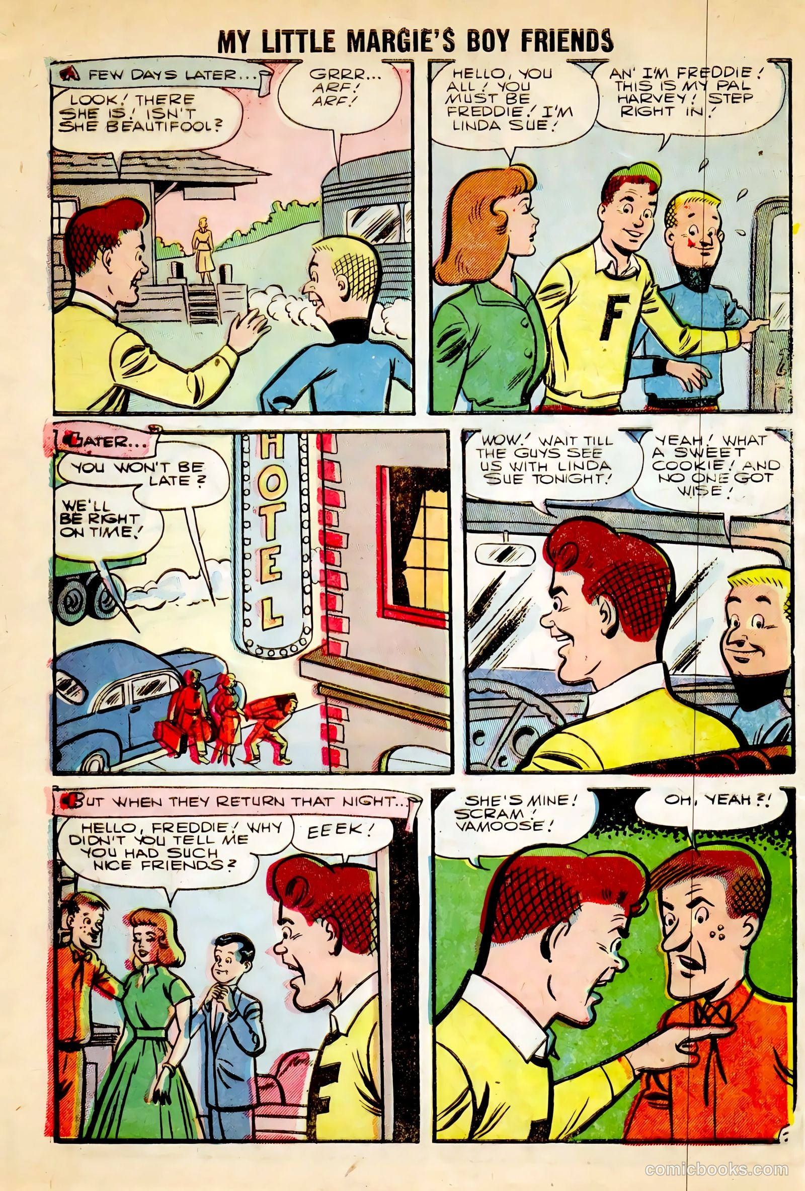 My Little Margie's Boy Friends #5 — page 8 of 36
