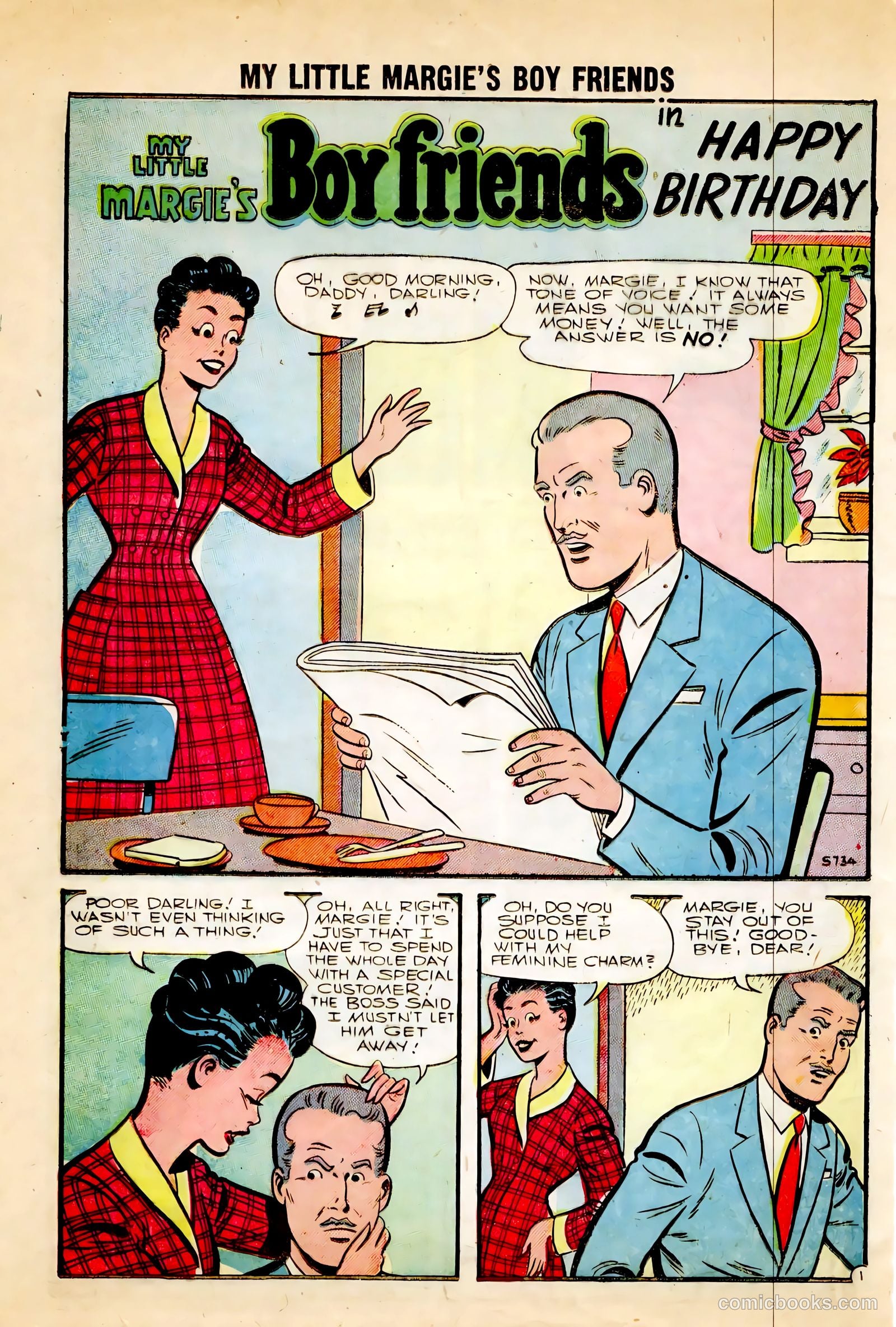 My Little Margie's Boy Friends #5 — page 12 of 36