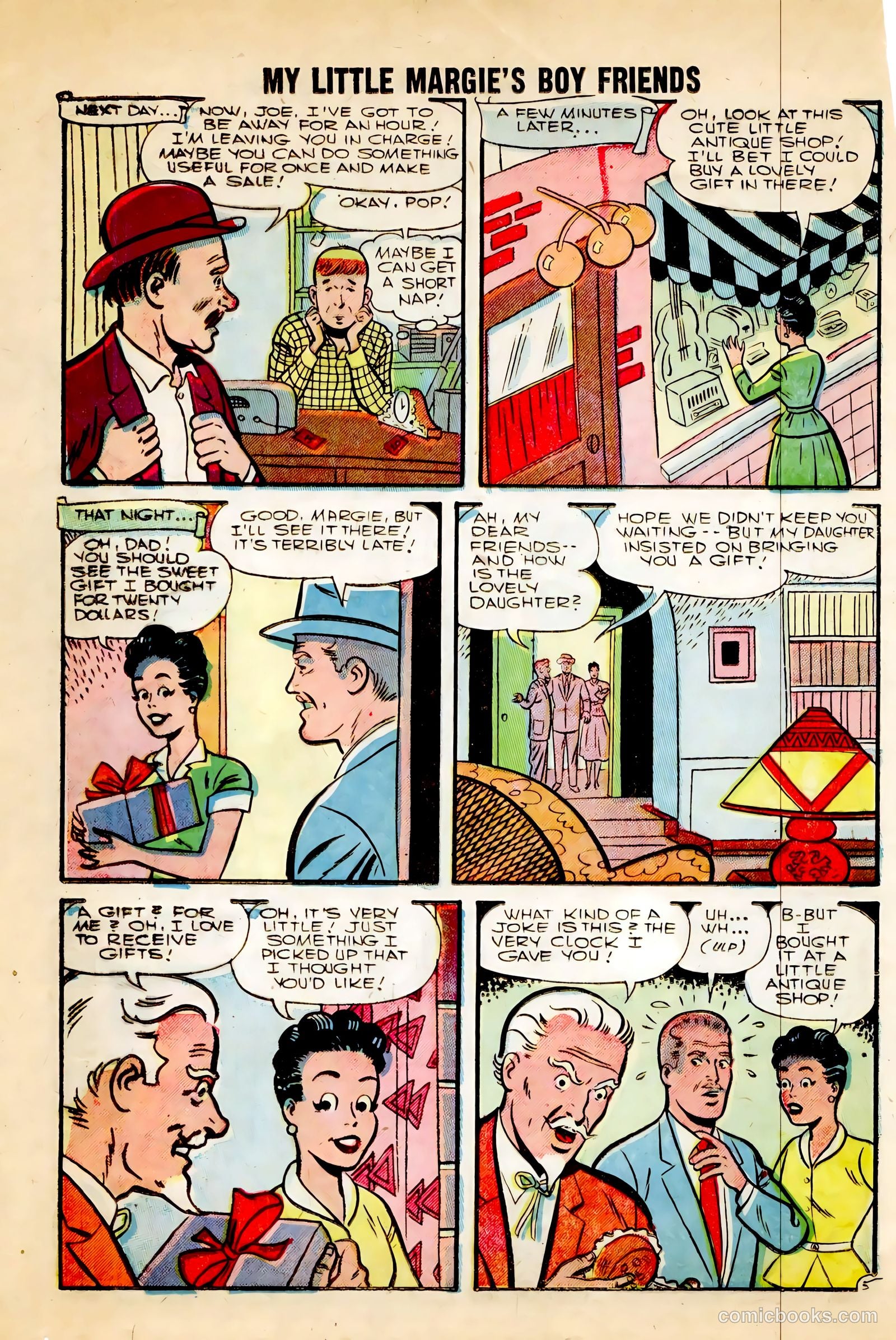 My Little Margie's Boy Friends #5 — page 16 of 36