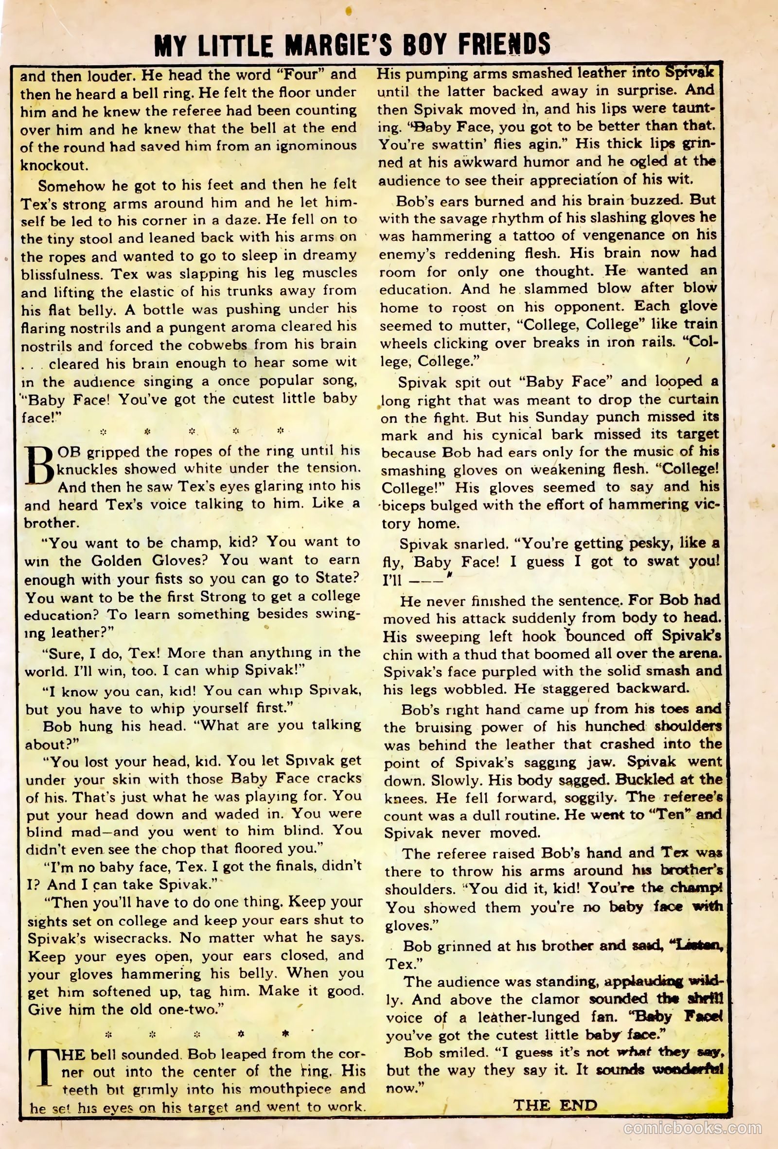 My Little Margie's Boy Friends #5 — page 19 of 36