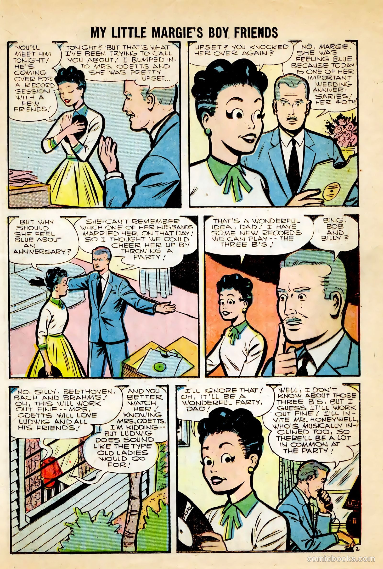 My Little Margie's Boy Friends #5 — page 21 of 36