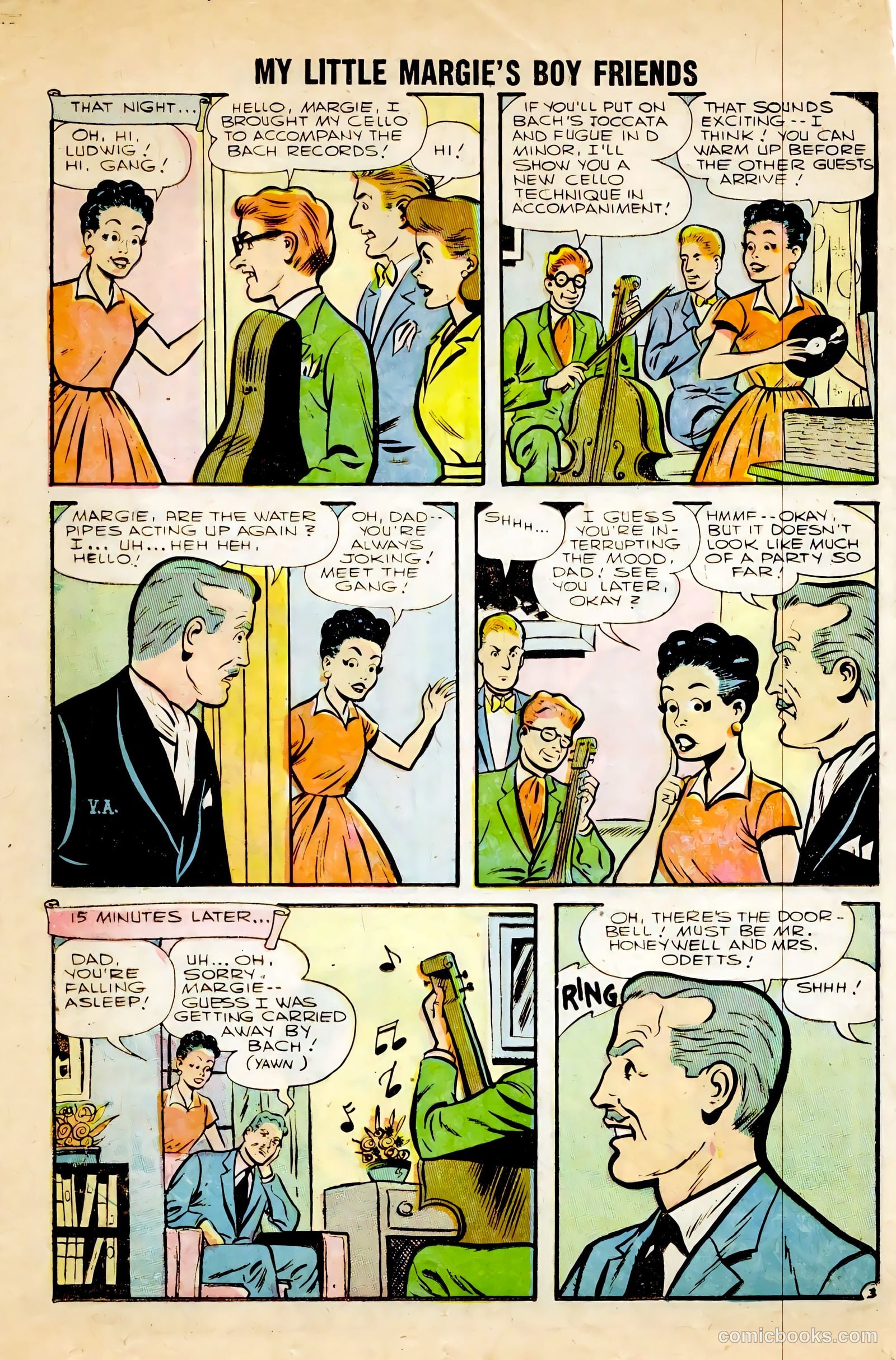 My Little Margie's Boy Friends #5 — page 22 of 36