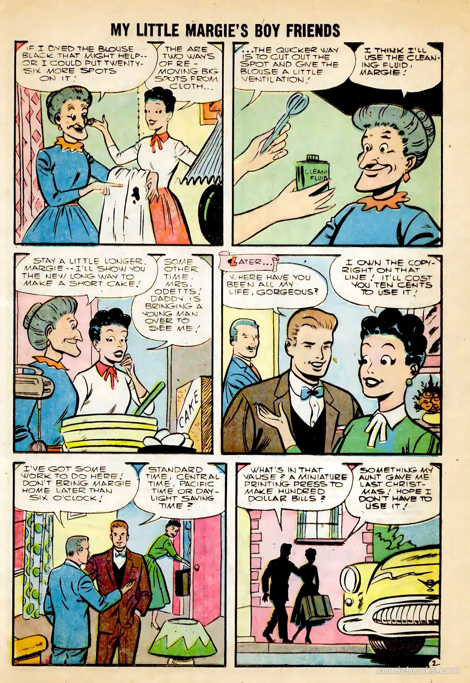 My Little Margie's Boy Friends #5 — page 25 of 36