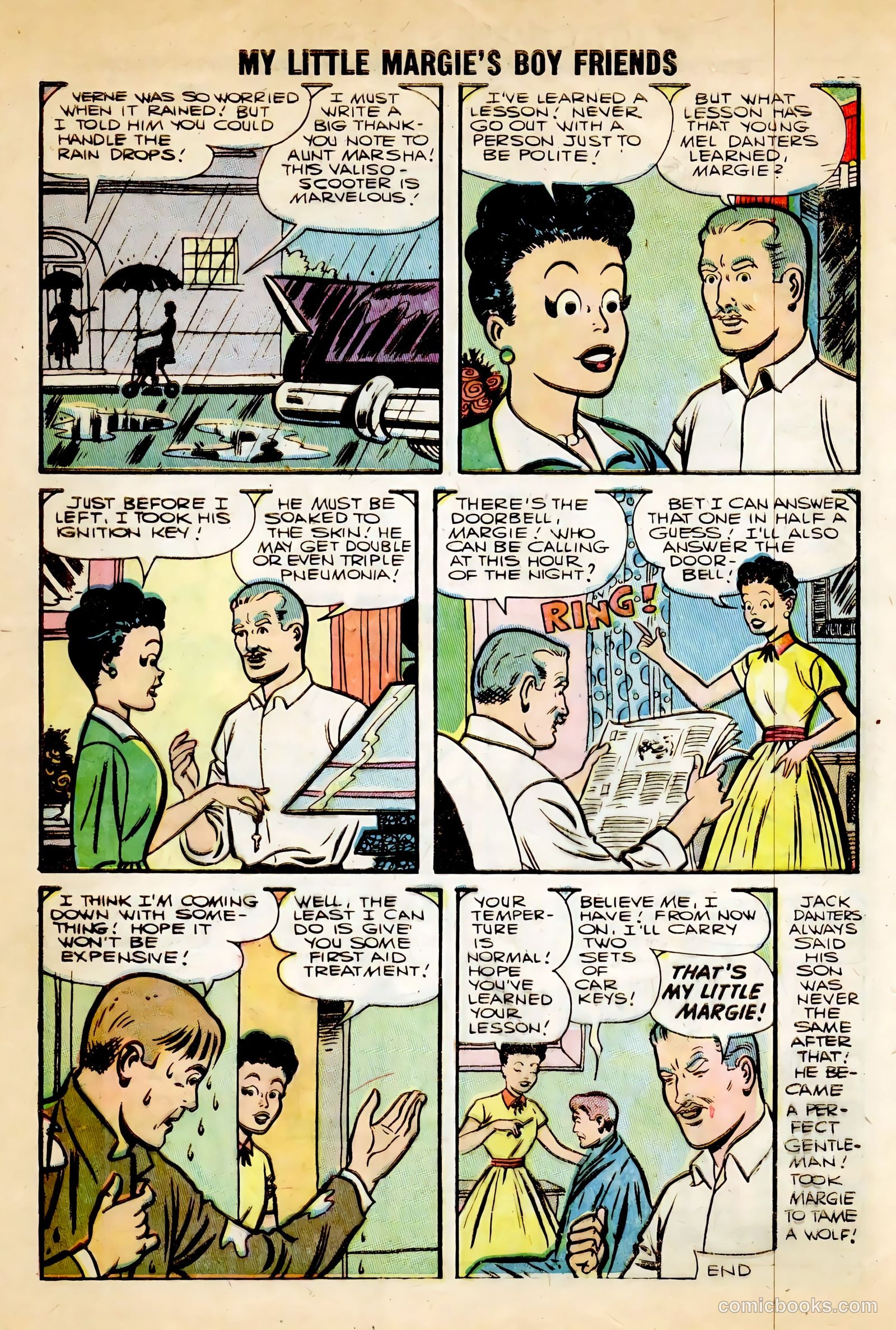 My Little Margie's Boy Friends #5 — page 28 of 36